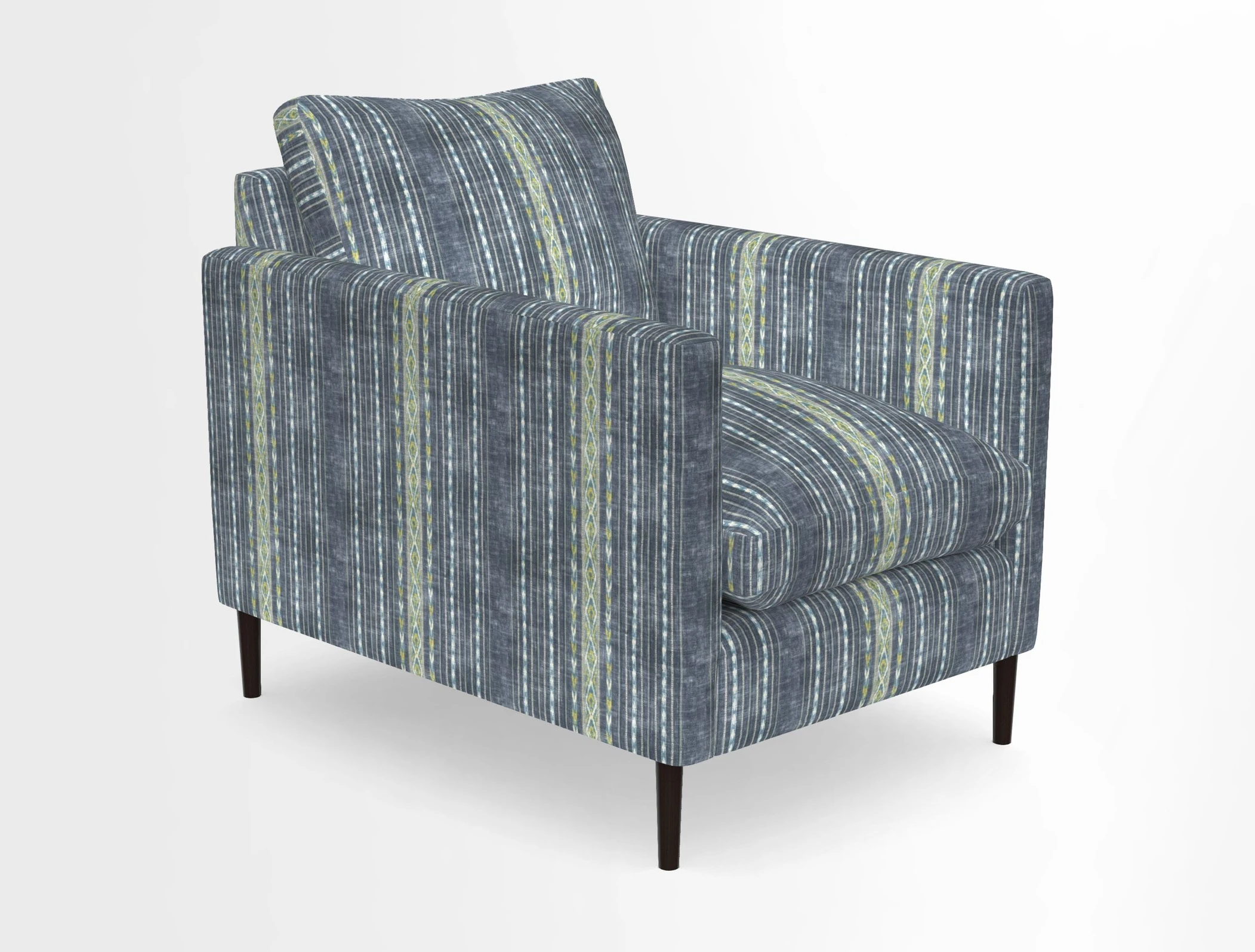 Heyshott Chair in Two Tone Plain Biscuit. Loose cover option available