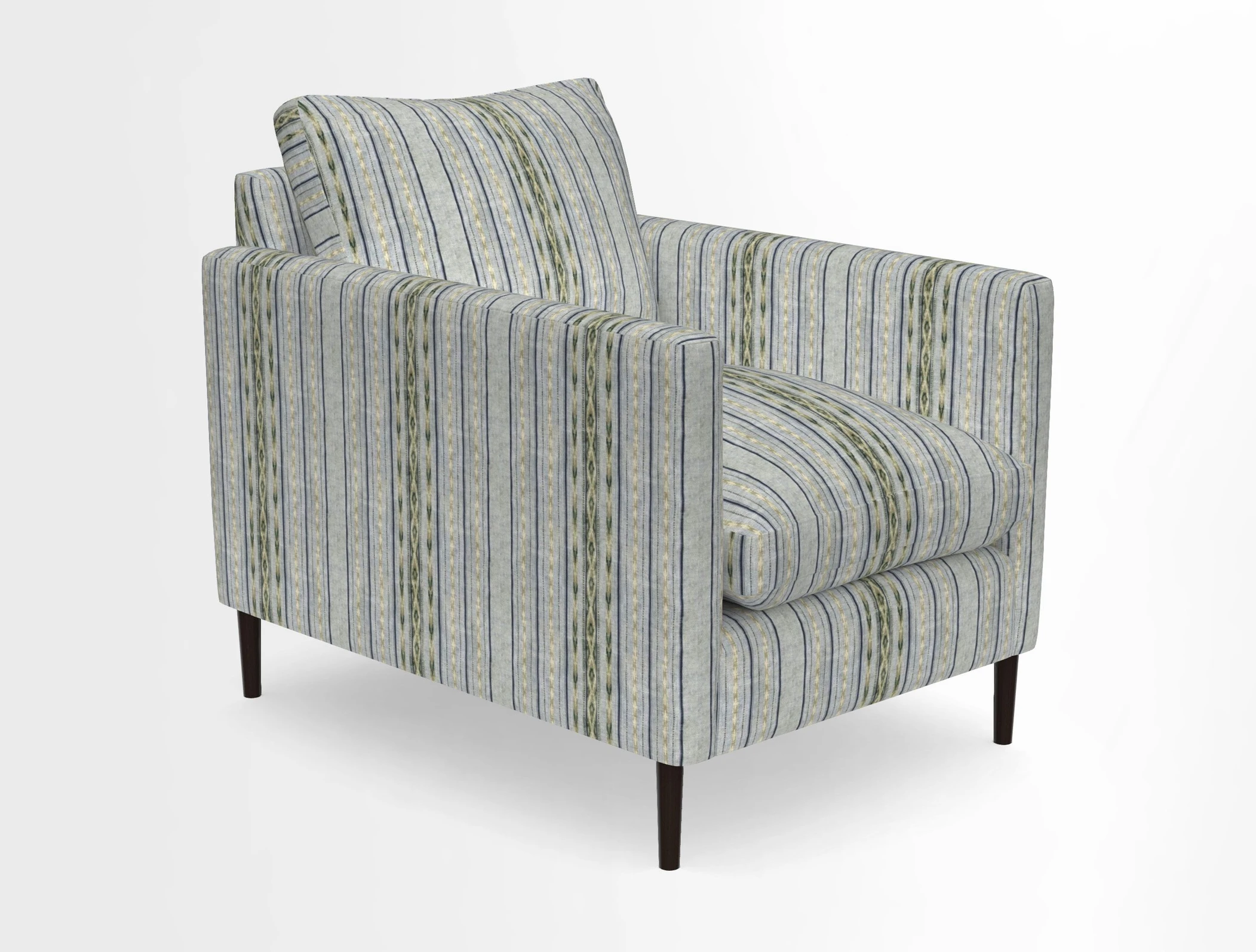 Heyshott Chair in Two Tone Plain Biscuit. Loose cover option available