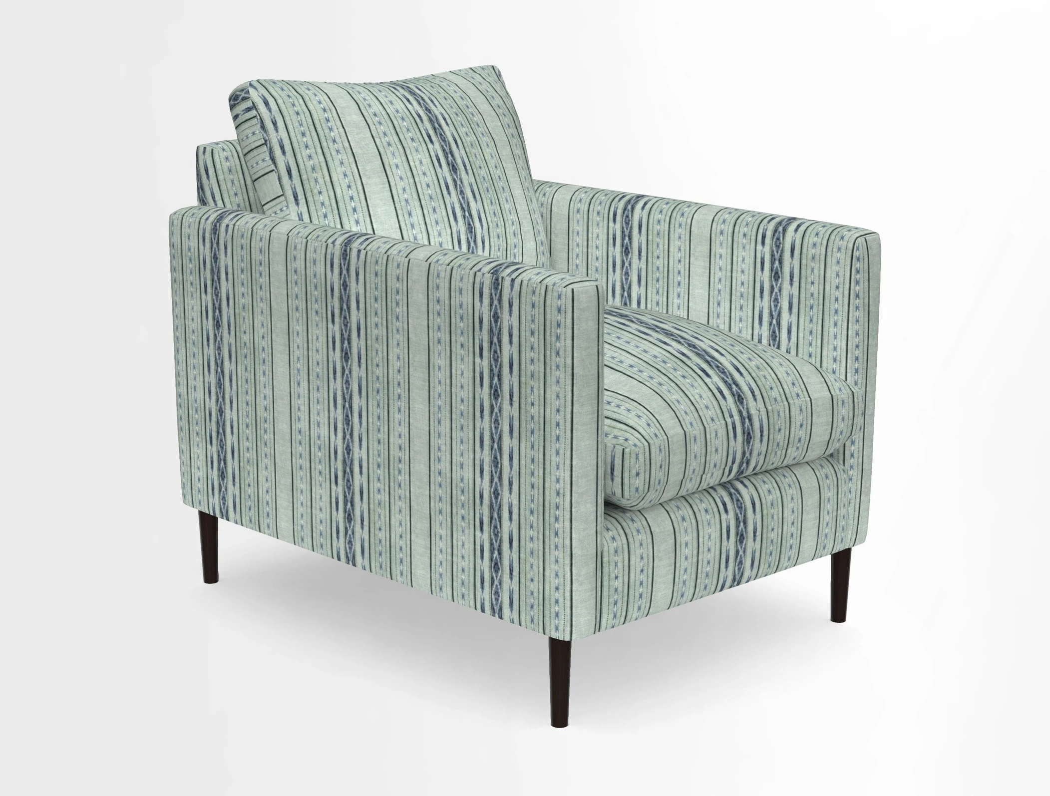 Heyshott Chair in Two Tone Plain Biscuit. Loose cover option available