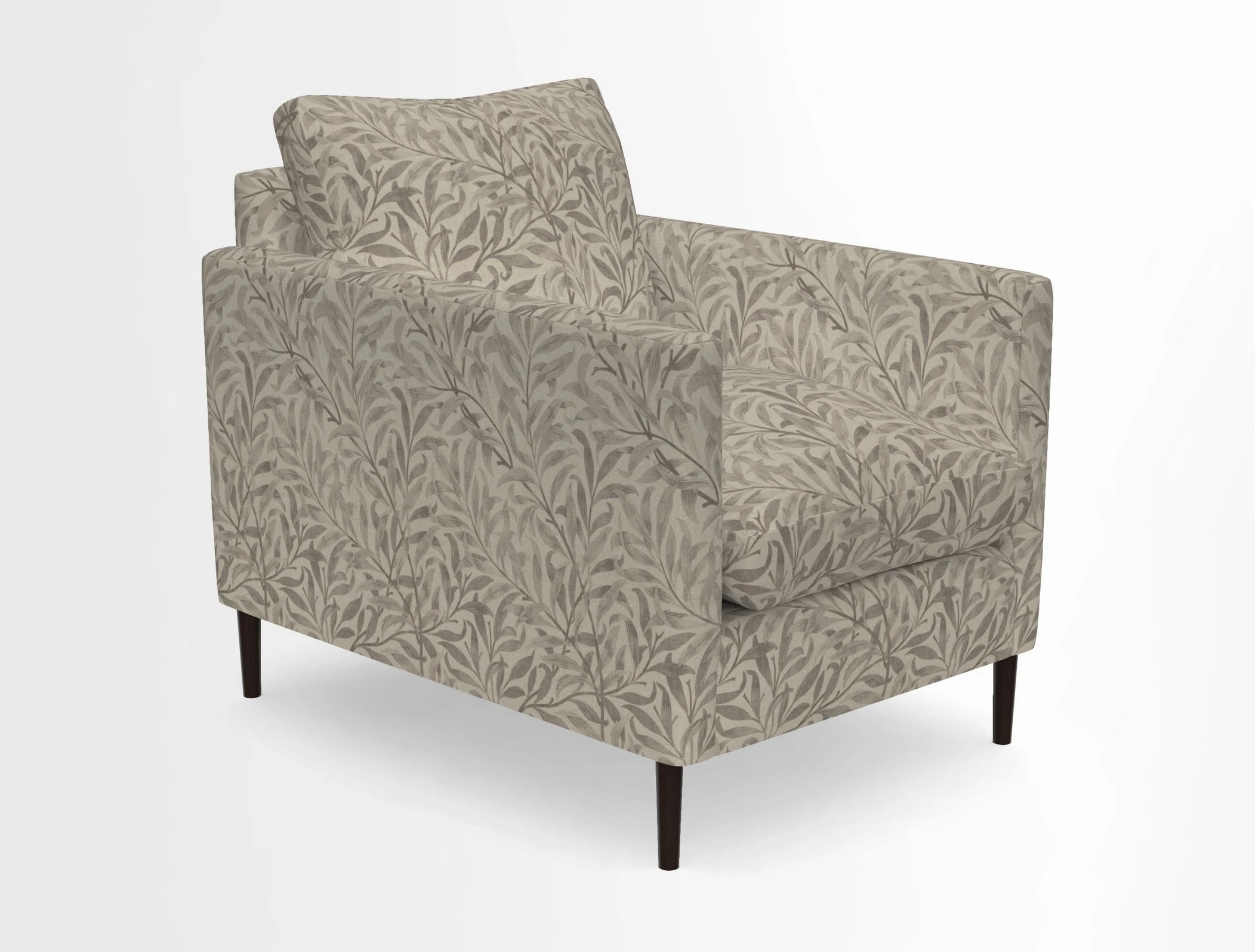 Heyshott Chair in Two Tone Plain Biscuit. Loose cover option available