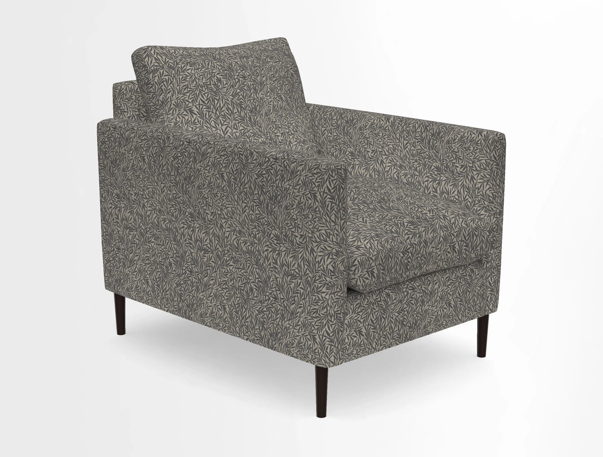 Heyshott Chair in Two Tone Plain Biscuit. Loose cover option available