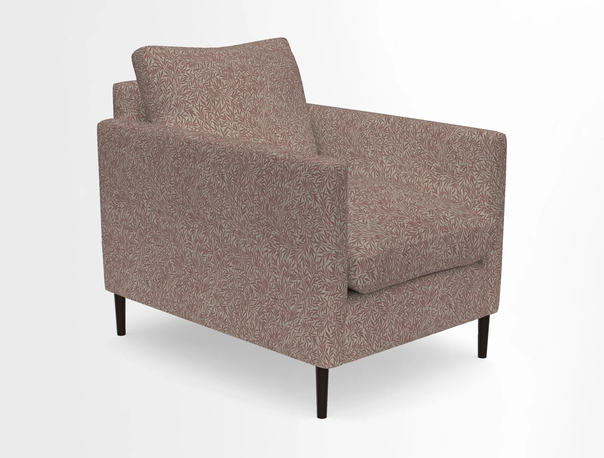 Heyshott Chair in Two Tone Plain Biscuit. Loose cover option available