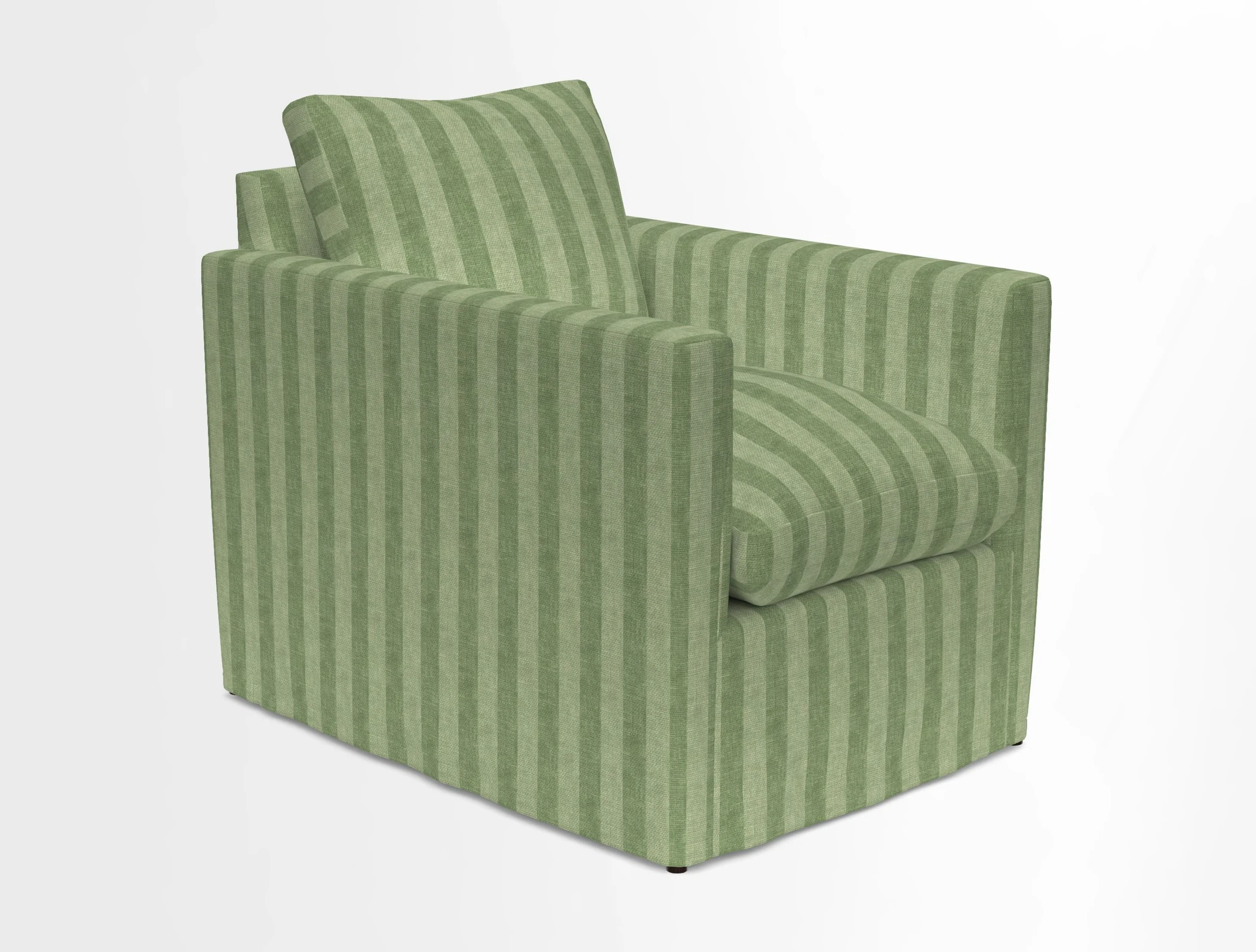 Heyshott Chair in Two Tone Plain Biscuit. Loose cover option available