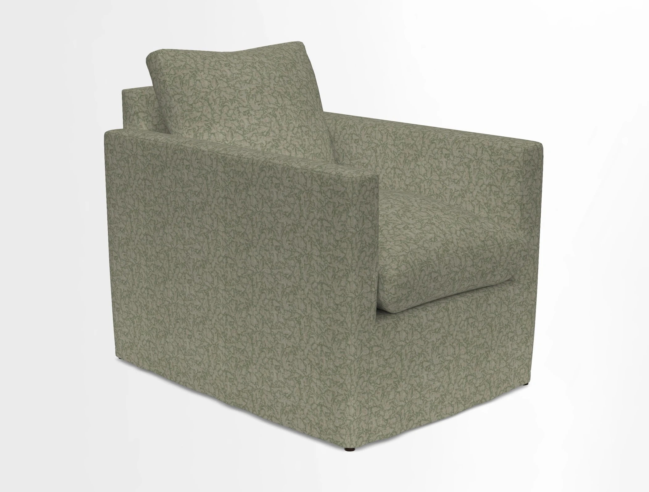 Heyshott Chair in Two Tone Plain Biscuit. Loose cover option available
