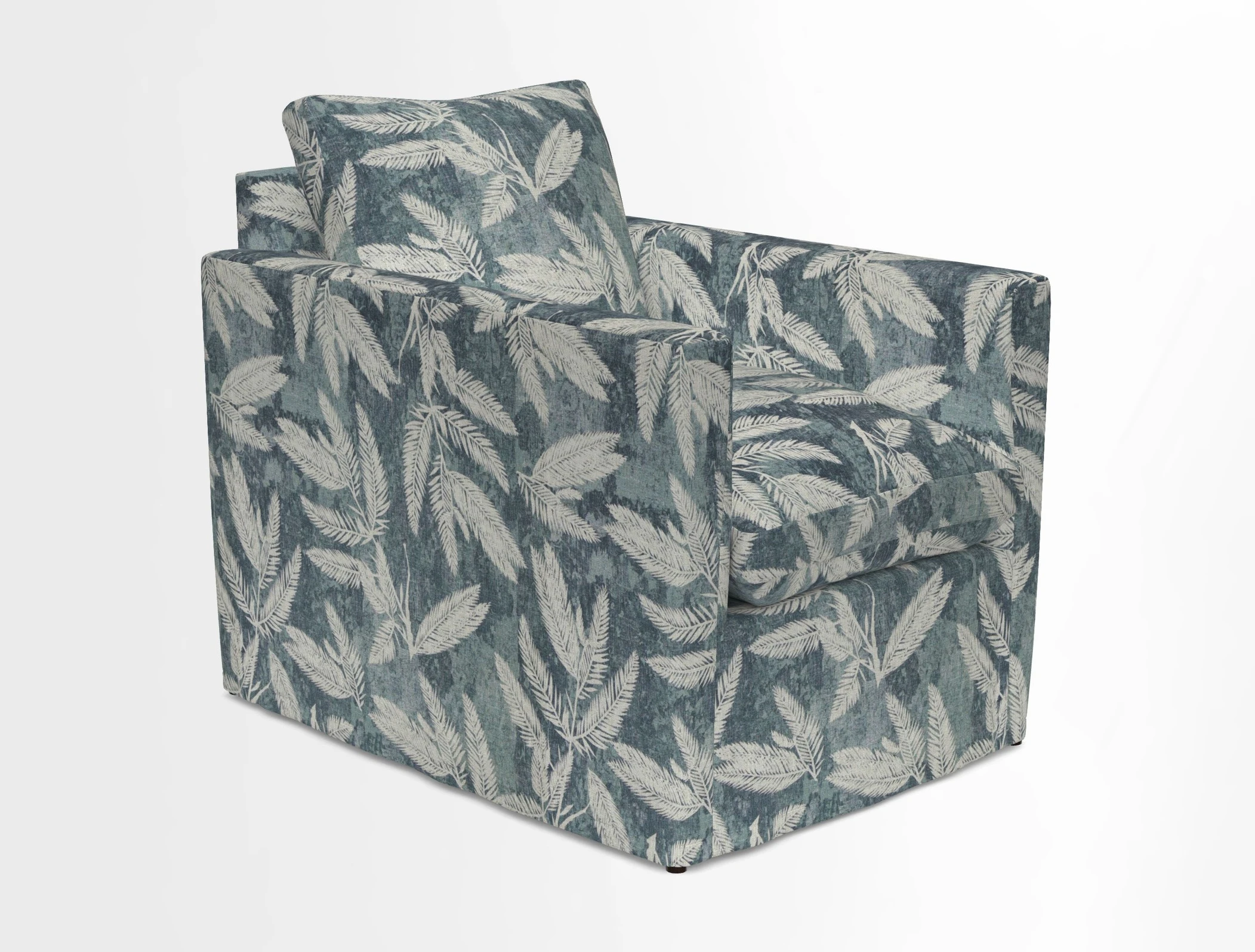 Heyshott Chair in Two Tone Plain Biscuit. Loose cover option available