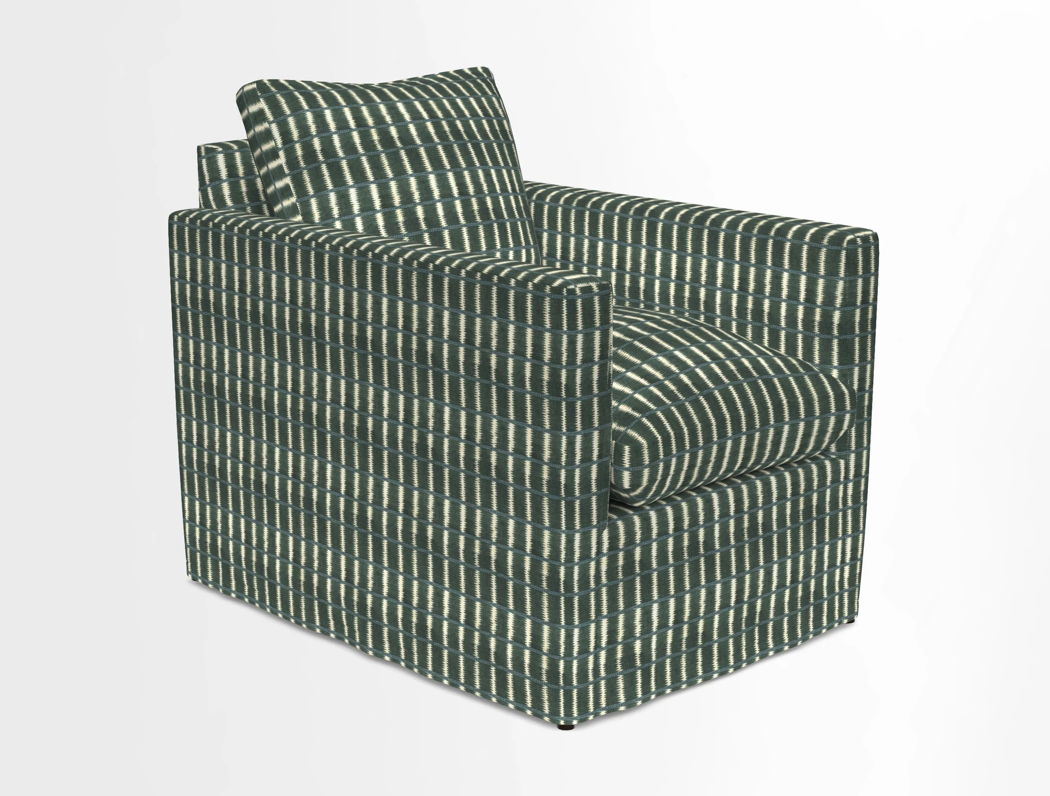 Heyshott Chair in Two Tone Plain Biscuit. Loose cover option available