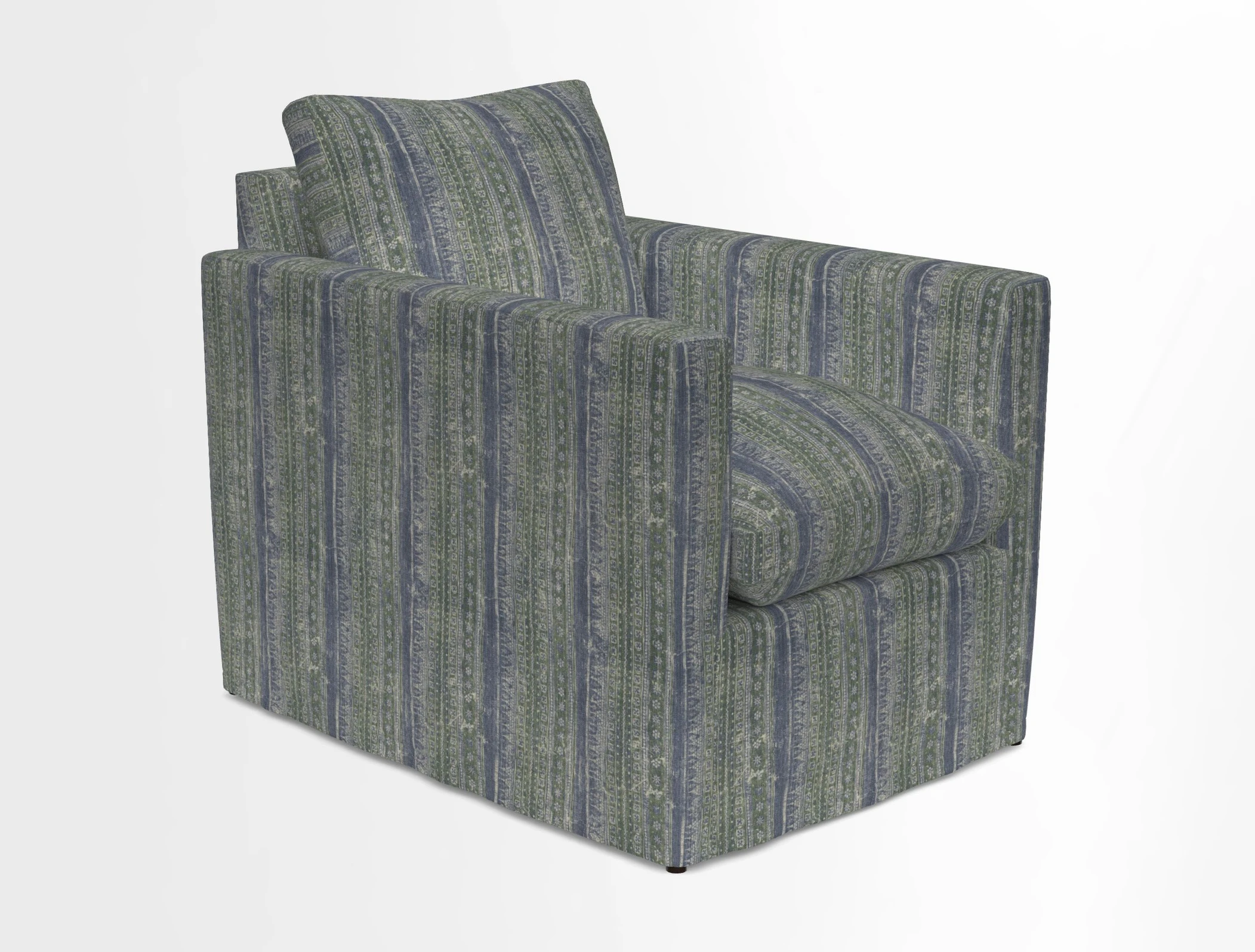 Heyshott Chair in Two Tone Plain Biscuit. Loose cover option available