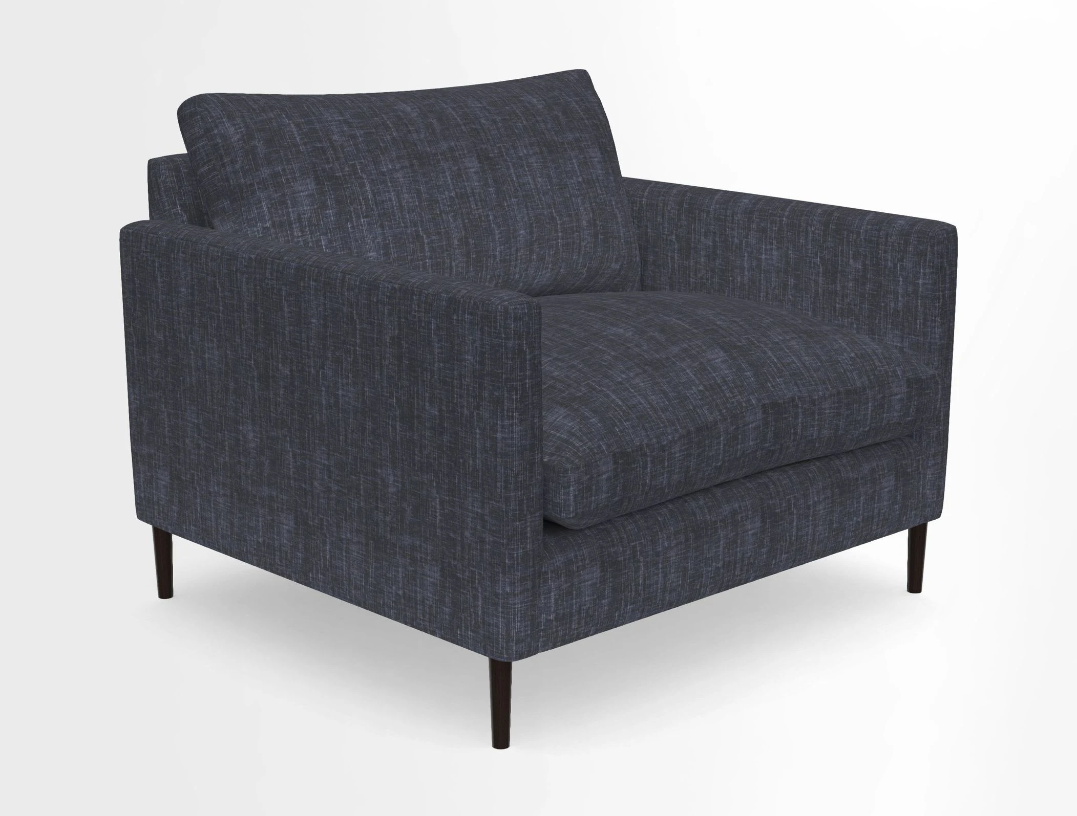 Heyshott Snuggler in Two Tone Plain Biscuit. Loose cover option available