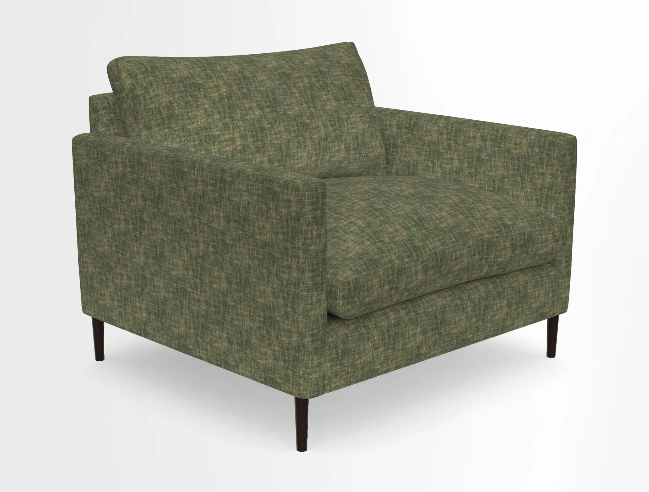 Heyshott Snuggler in Two Tone Plain Biscuit. Loose cover option available