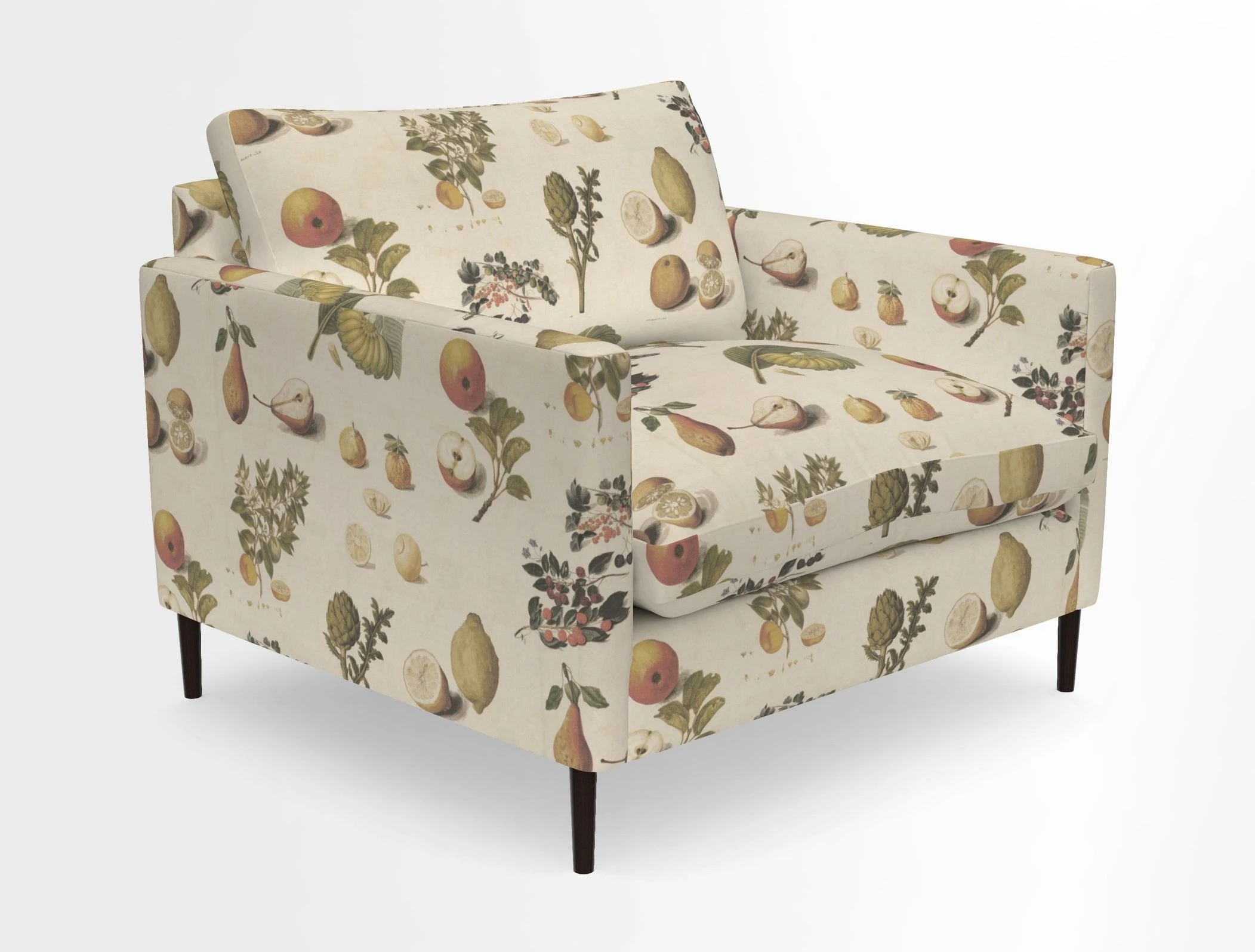 Heyshott Snuggler in Two Tone Plain Biscuit. Loose cover option available