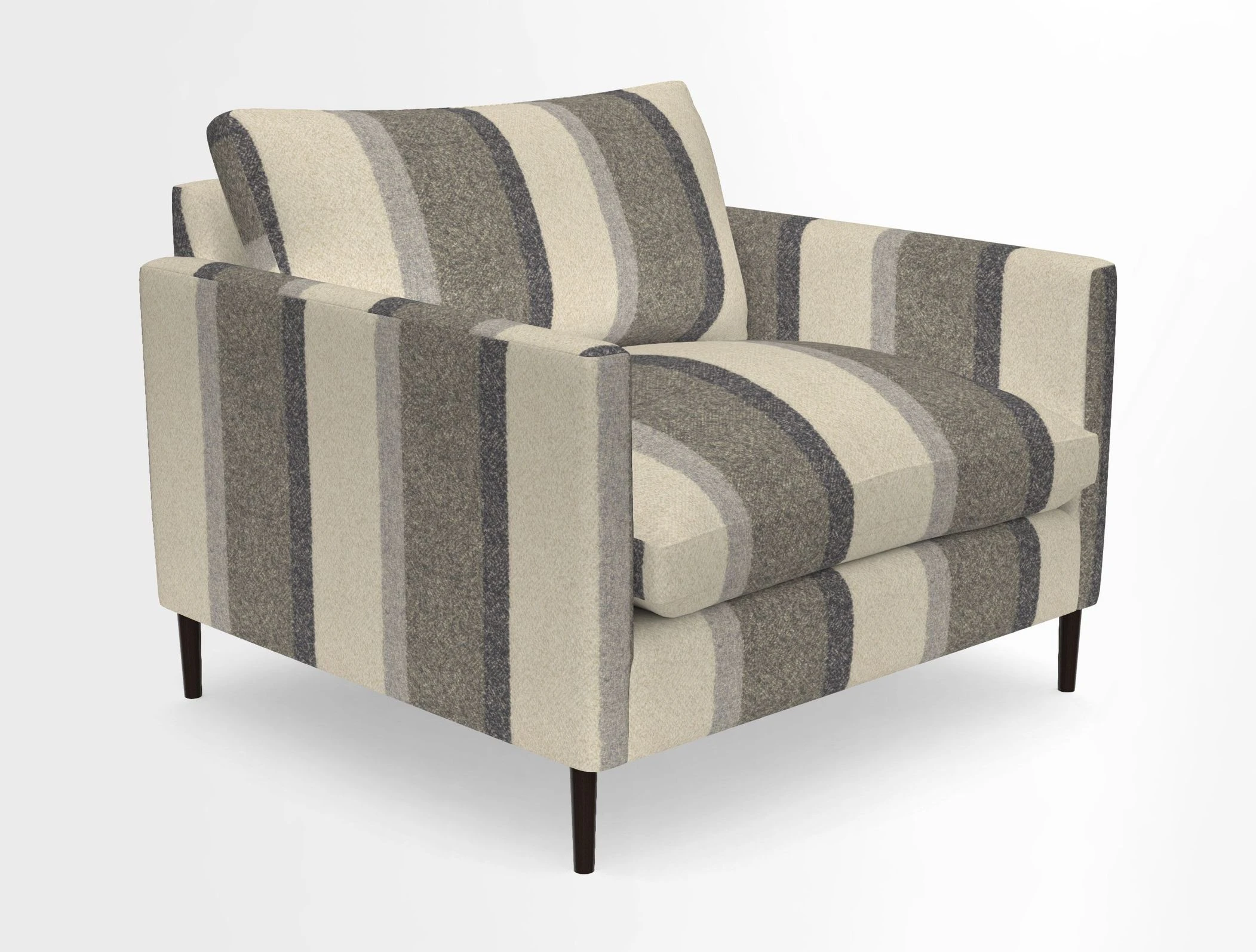 Heyshott Snuggler in Two Tone Plain Biscuit. Loose cover option available