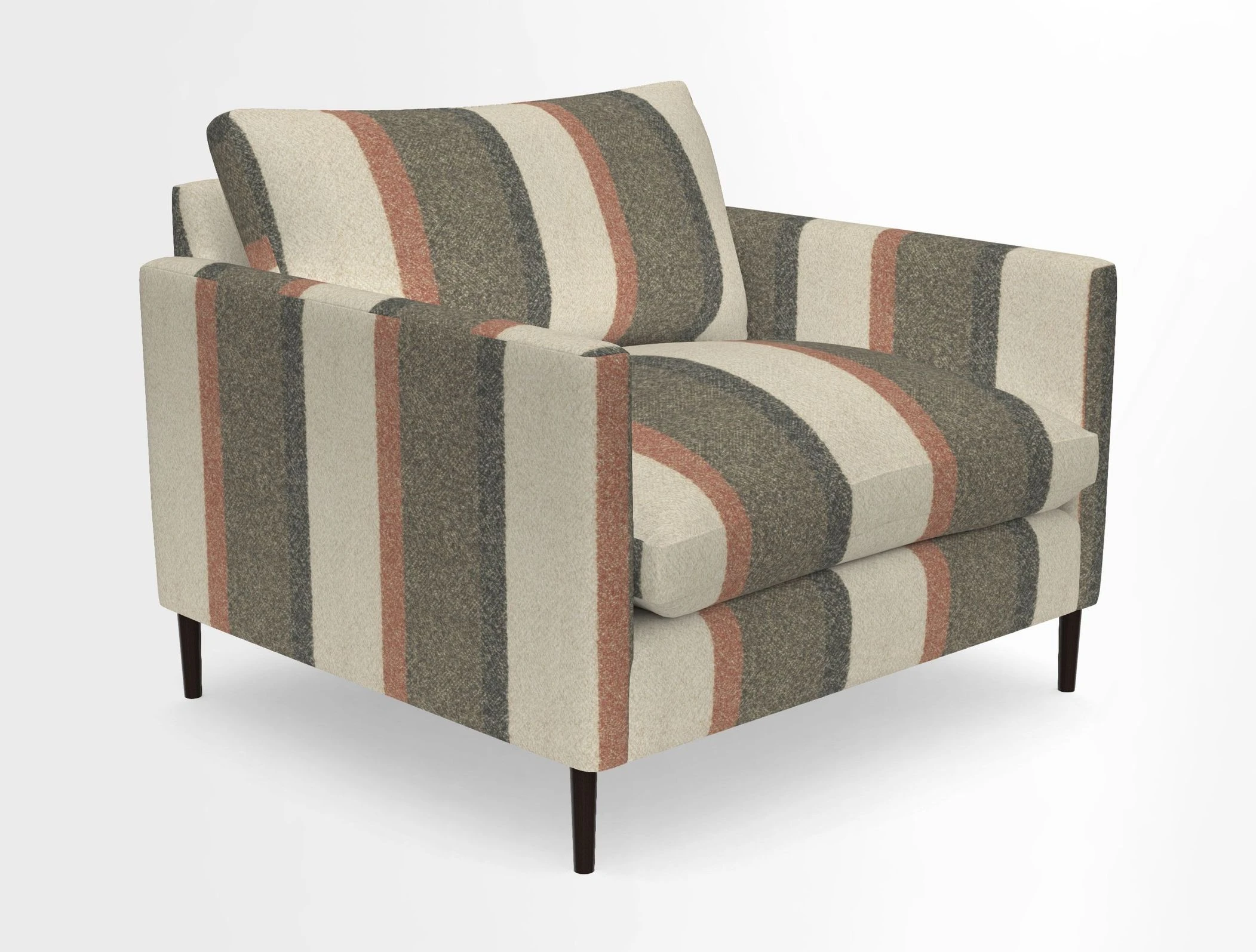 Heyshott Snuggler in Two Tone Plain Biscuit. Loose cover option available