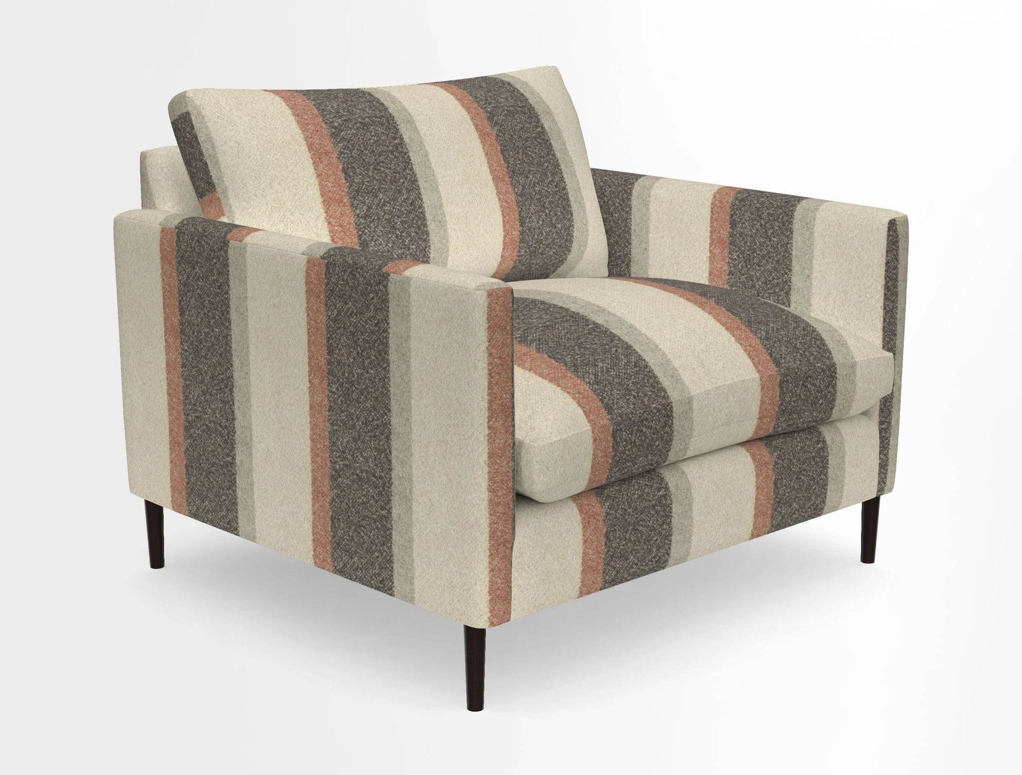Heyshott Snuggler in Two Tone Plain Biscuit. Loose cover option available