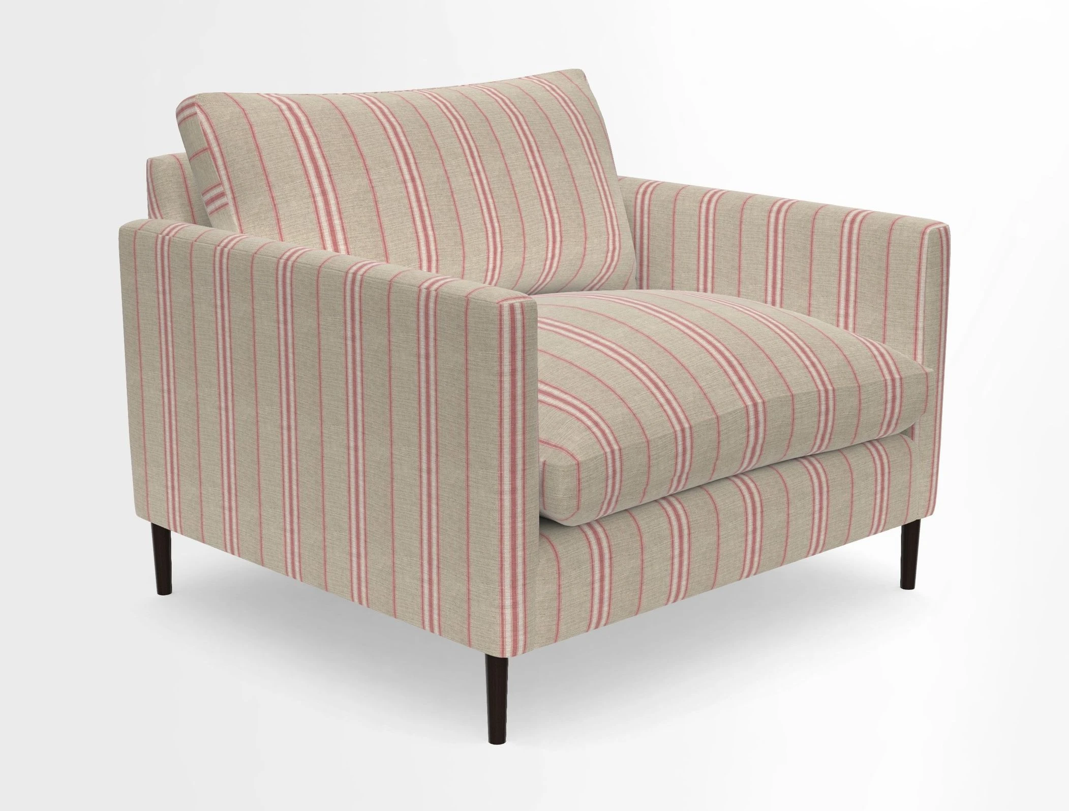 Heyshott Snuggler in Two Tone Plain Biscuit. Loose cover option available