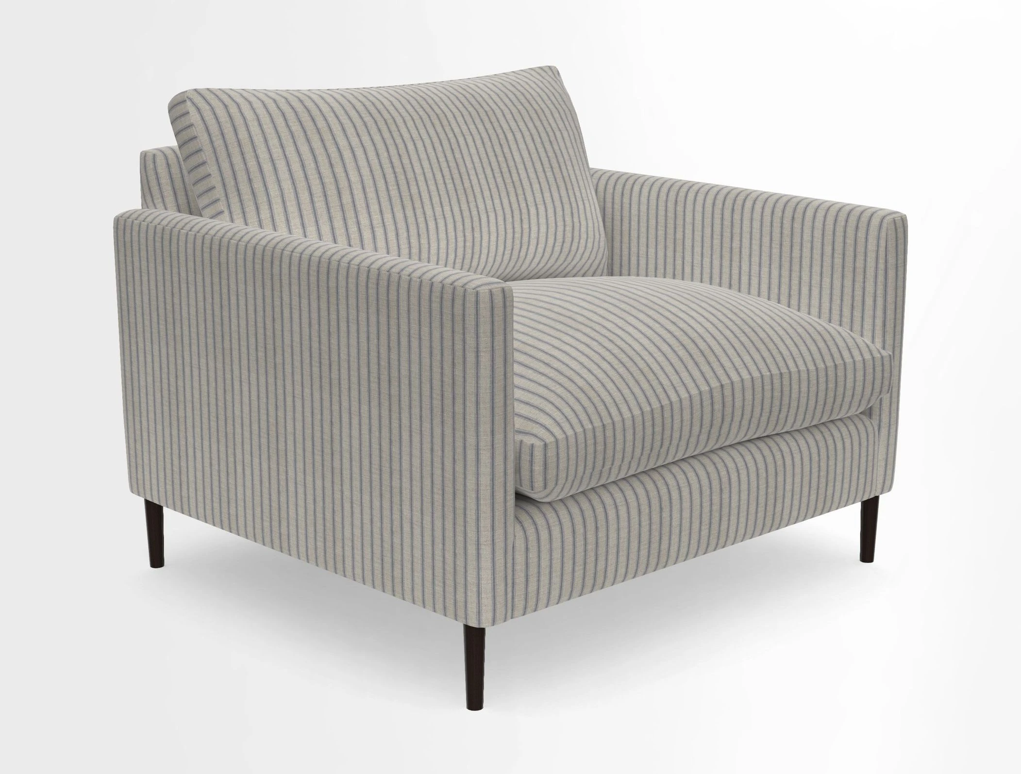 Heyshott Snuggler in Two Tone Plain Biscuit. Loose cover option available