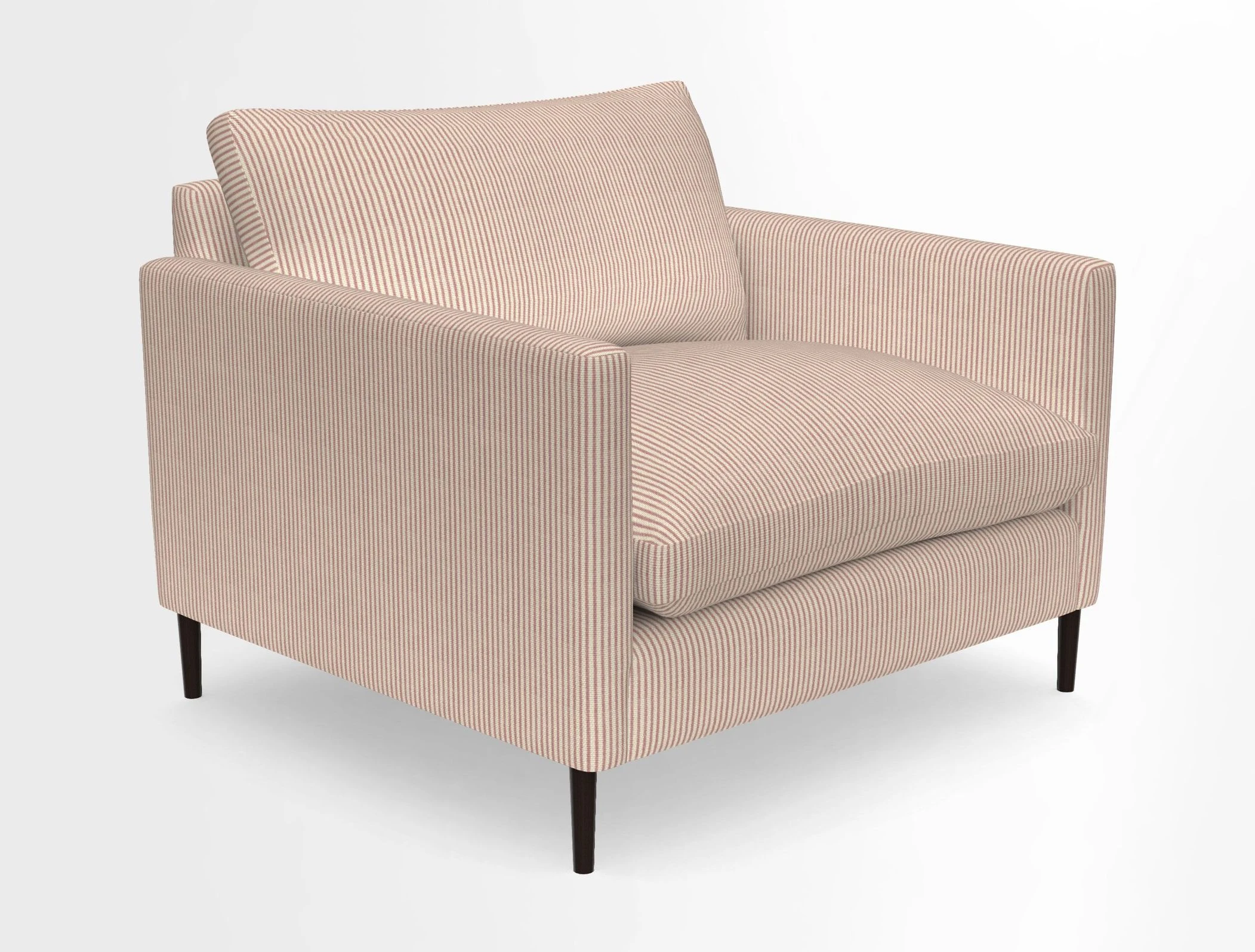 Heyshott Snuggler in Two Tone Plain Biscuit. Loose cover option available