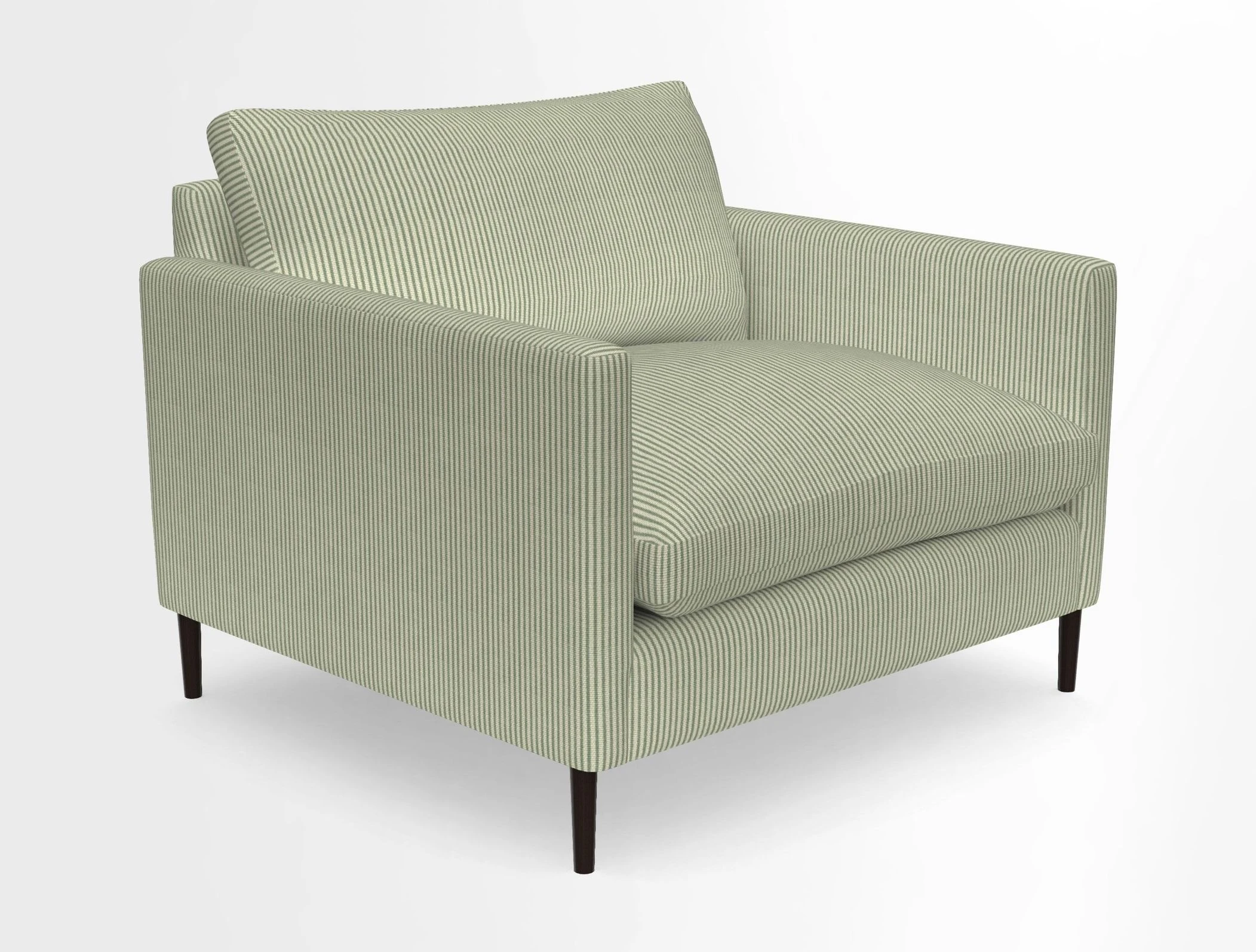 Heyshott Snuggler in Two Tone Plain Biscuit. Loose cover option available