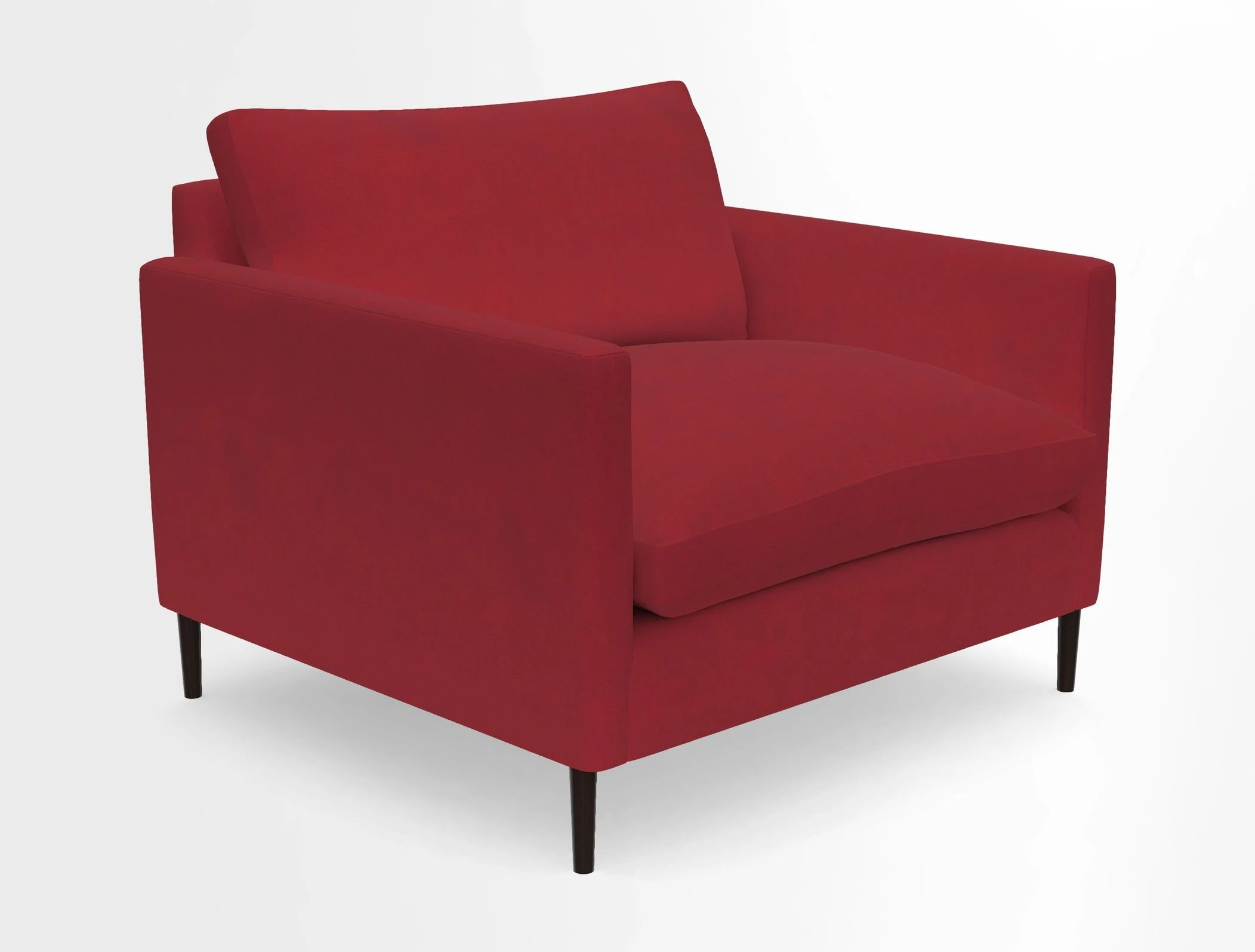 Heyshott Snuggler in Two Tone Plain Biscuit. Loose cover option available
