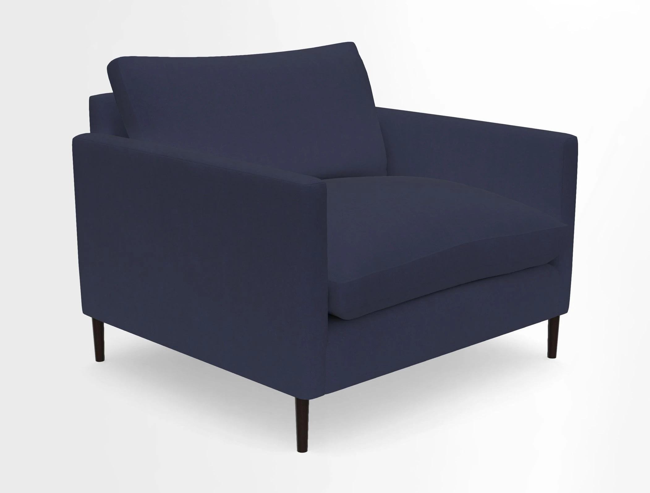Heyshott Snuggler in Two Tone Plain Biscuit. Loose cover option available