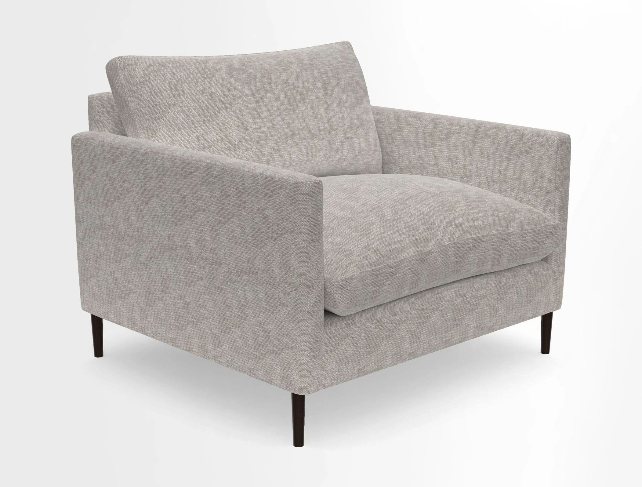 Heyshott Snuggler in Two Tone Plain Biscuit. Loose cover option available