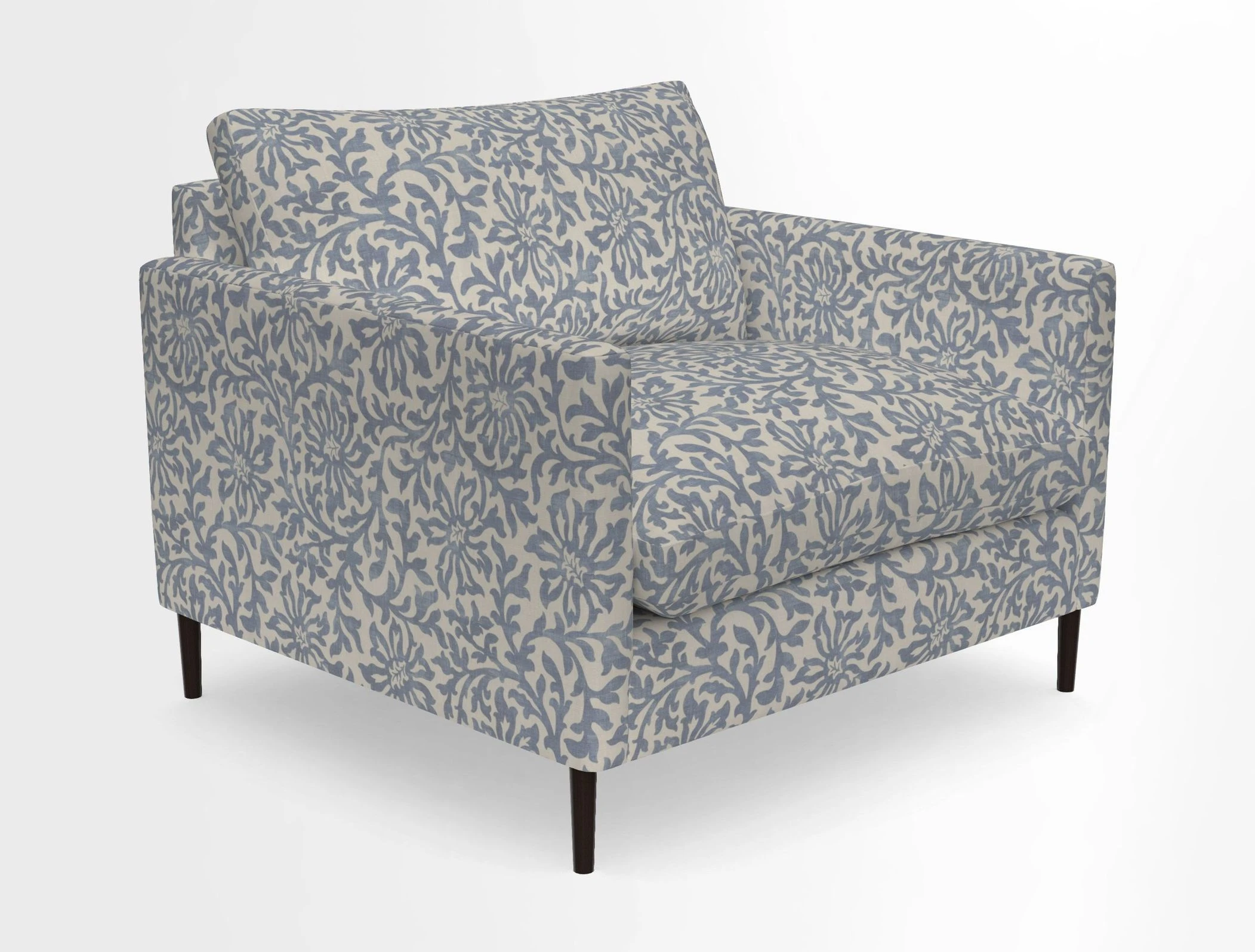 Heyshott Snuggler in Two Tone Plain Biscuit. Loose cover option available