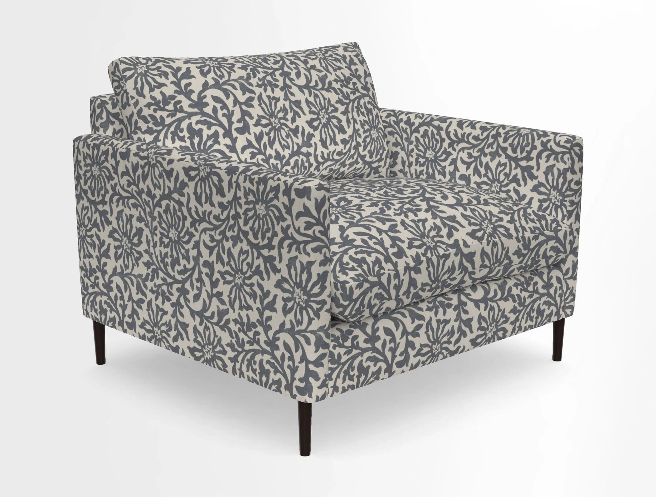 Heyshott Snuggler in Two Tone Plain Biscuit. Loose cover option available