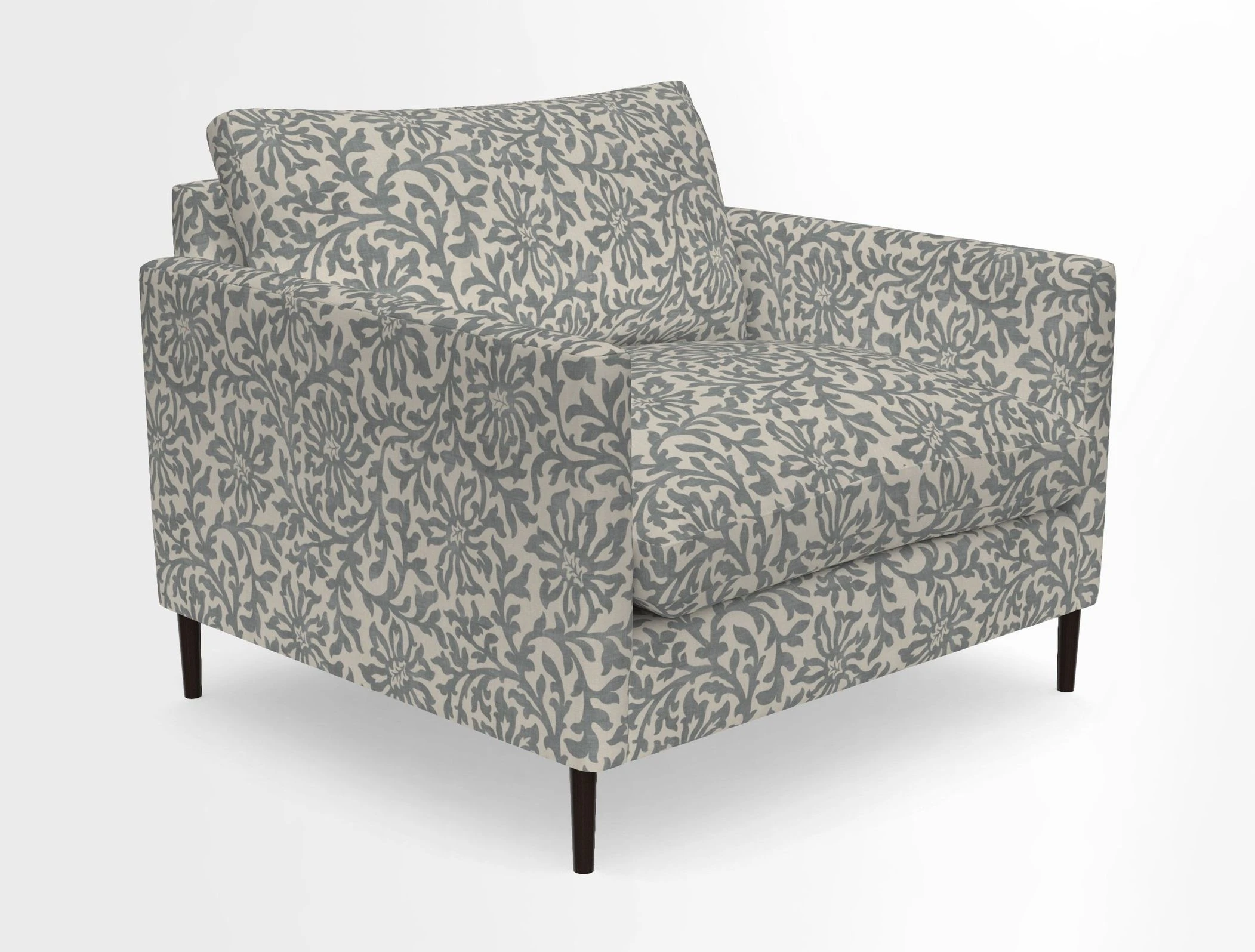 Heyshott Snuggler in Two Tone Plain Biscuit. Loose cover option available