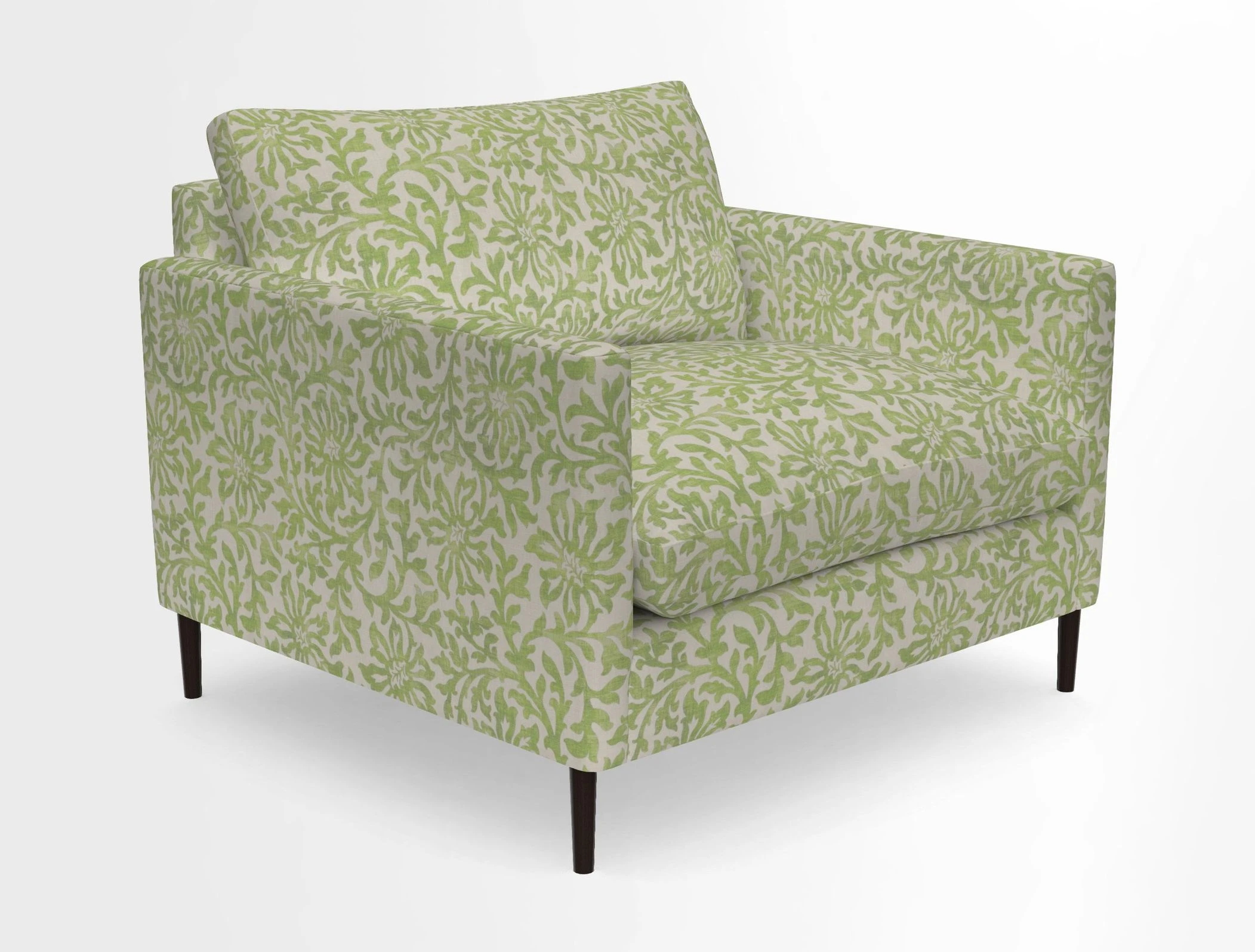 Heyshott Snuggler in Two Tone Plain Biscuit. Loose cover option available