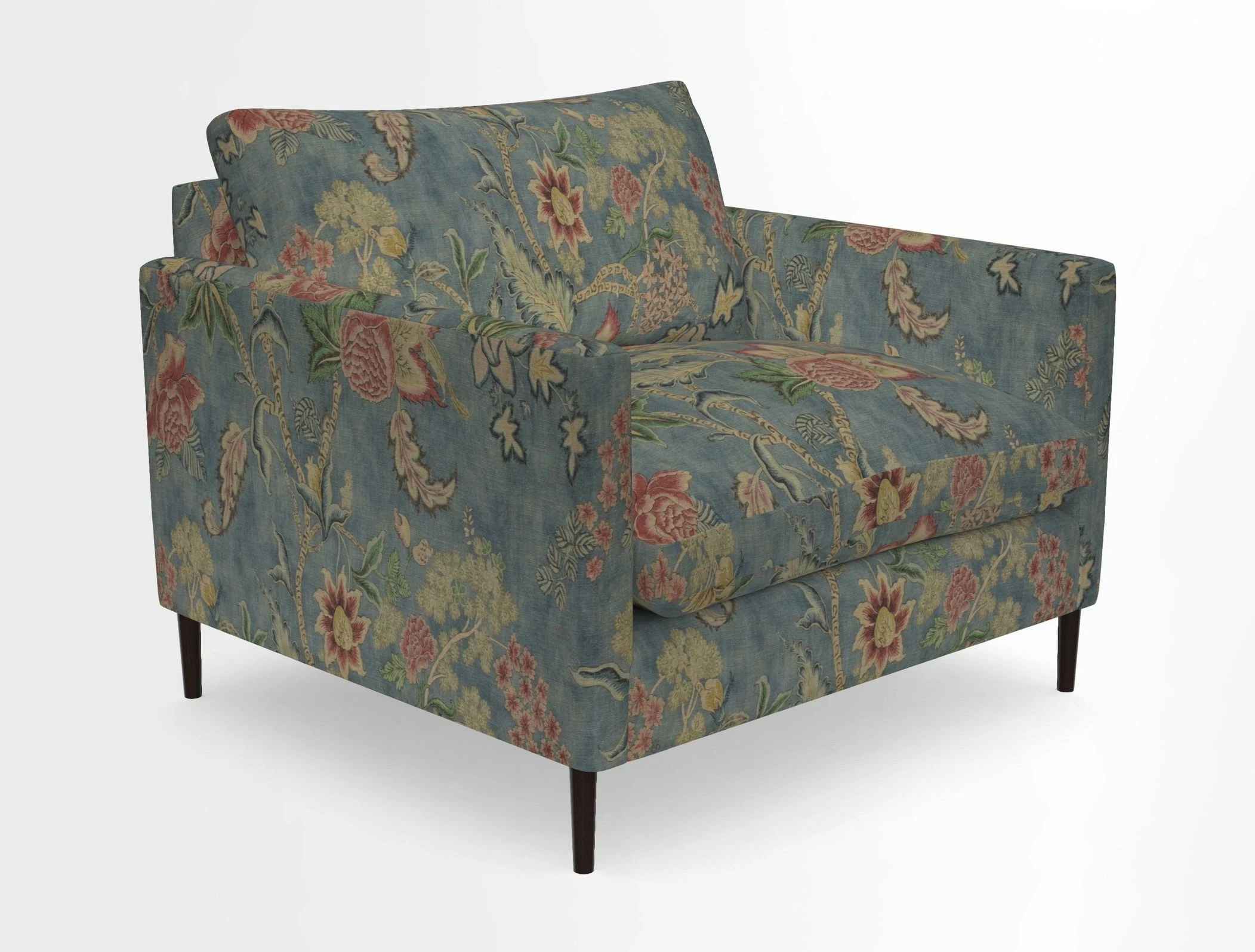 Heyshott Snuggler in Two Tone Plain Biscuit. Loose cover option available