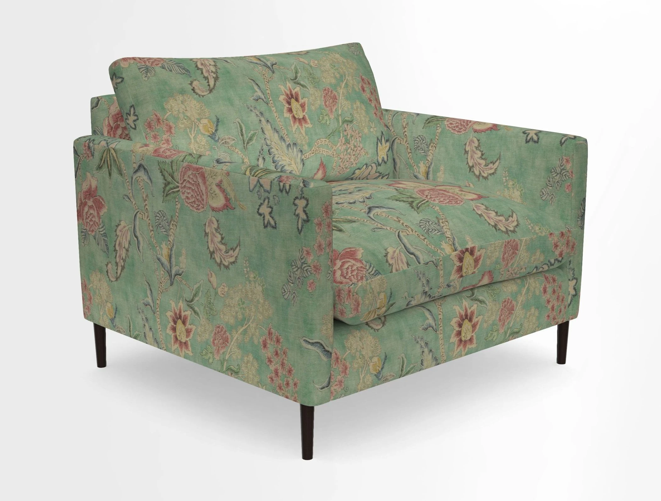 Heyshott Snuggler in Two Tone Plain Biscuit. Loose cover option available