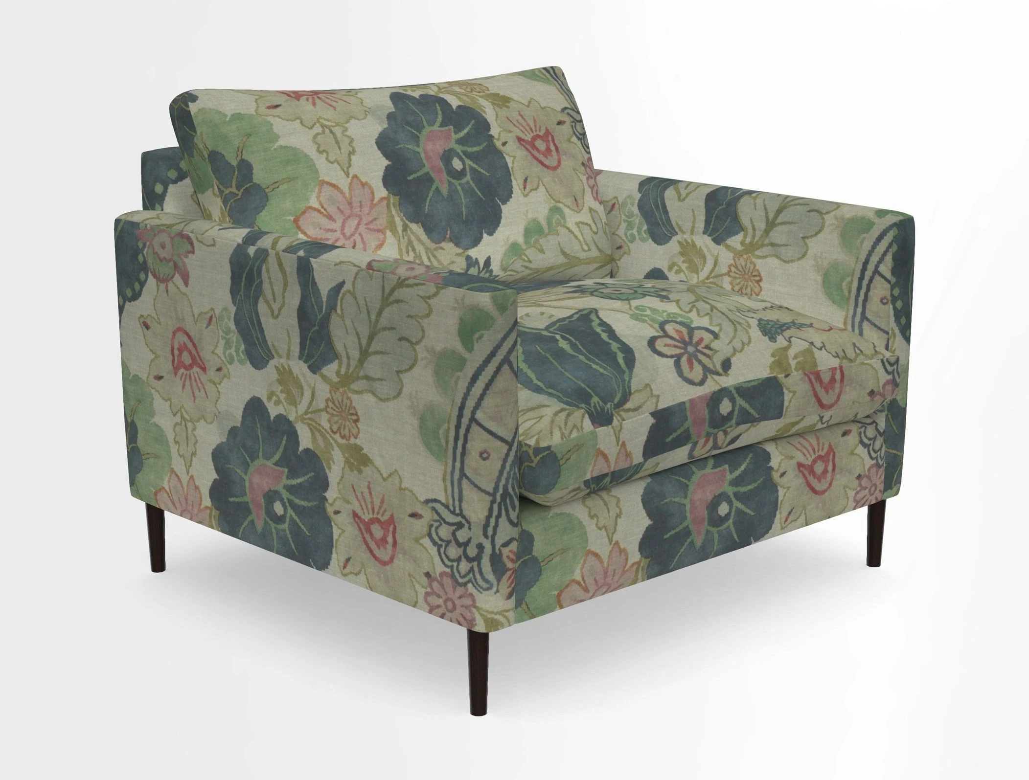 Heyshott Snuggler in Two Tone Plain Biscuit. Loose cover option available