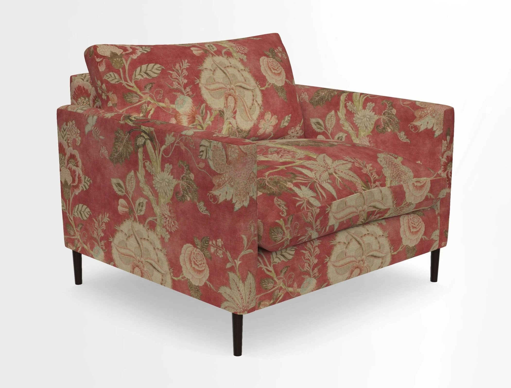 Heyshott Snuggler in Two Tone Plain Biscuit. Loose cover option available