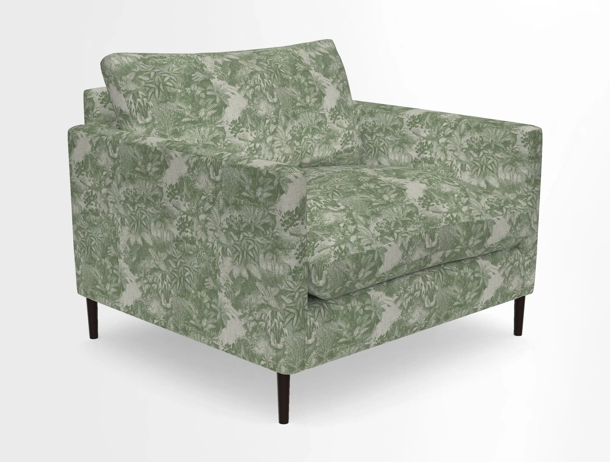 Heyshott Snuggler in Two Tone Plain Biscuit. Loose cover option available