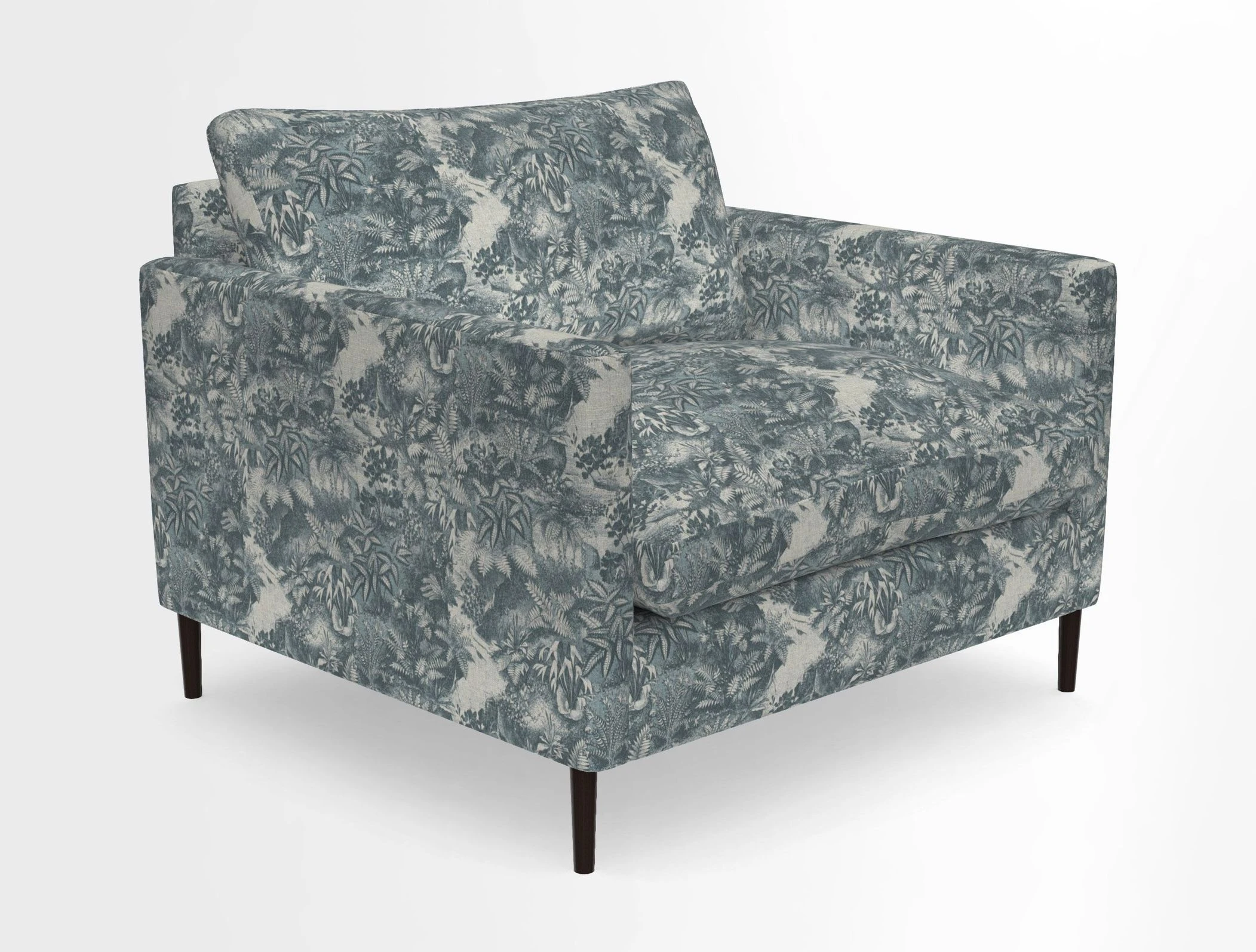 Heyshott Snuggler in Two Tone Plain Biscuit. Loose cover option available