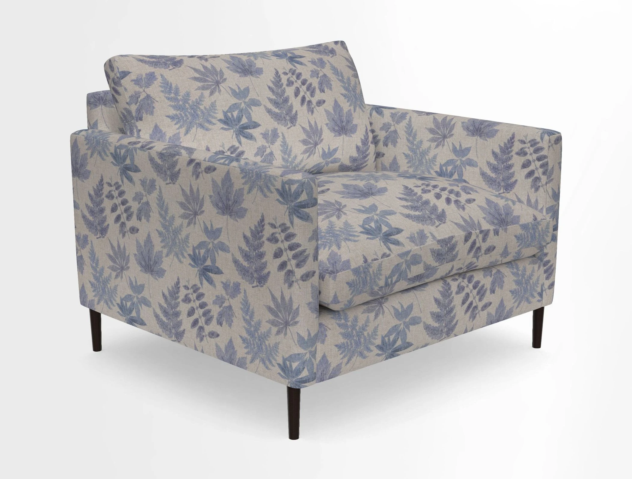 Heyshott Snuggler in Two Tone Plain Biscuit. Loose cover option available