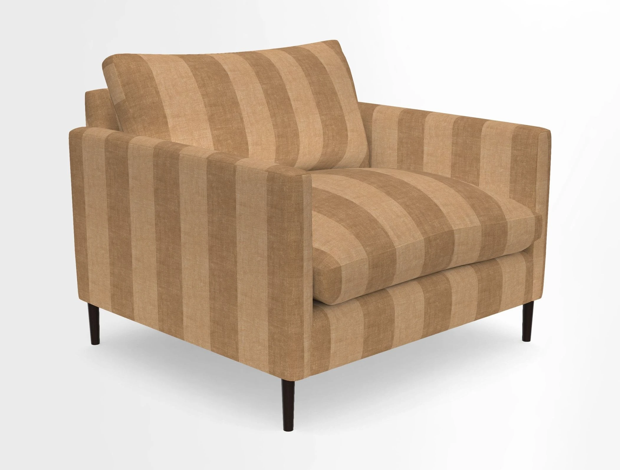 Heyshott Snuggler in Two Tone Plain Biscuit. Loose cover option available