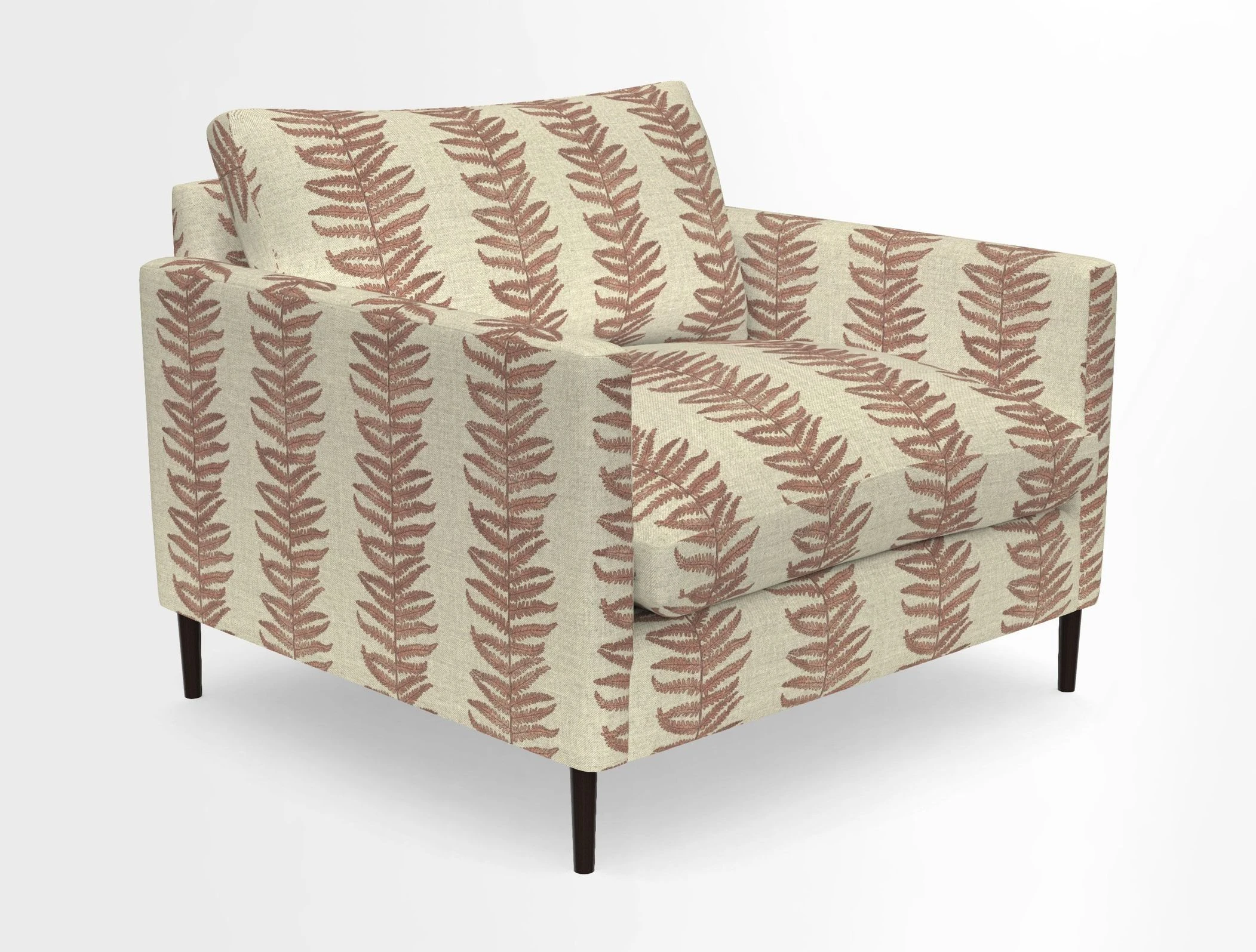 Heyshott Snuggler in Two Tone Plain Biscuit. Loose cover option available