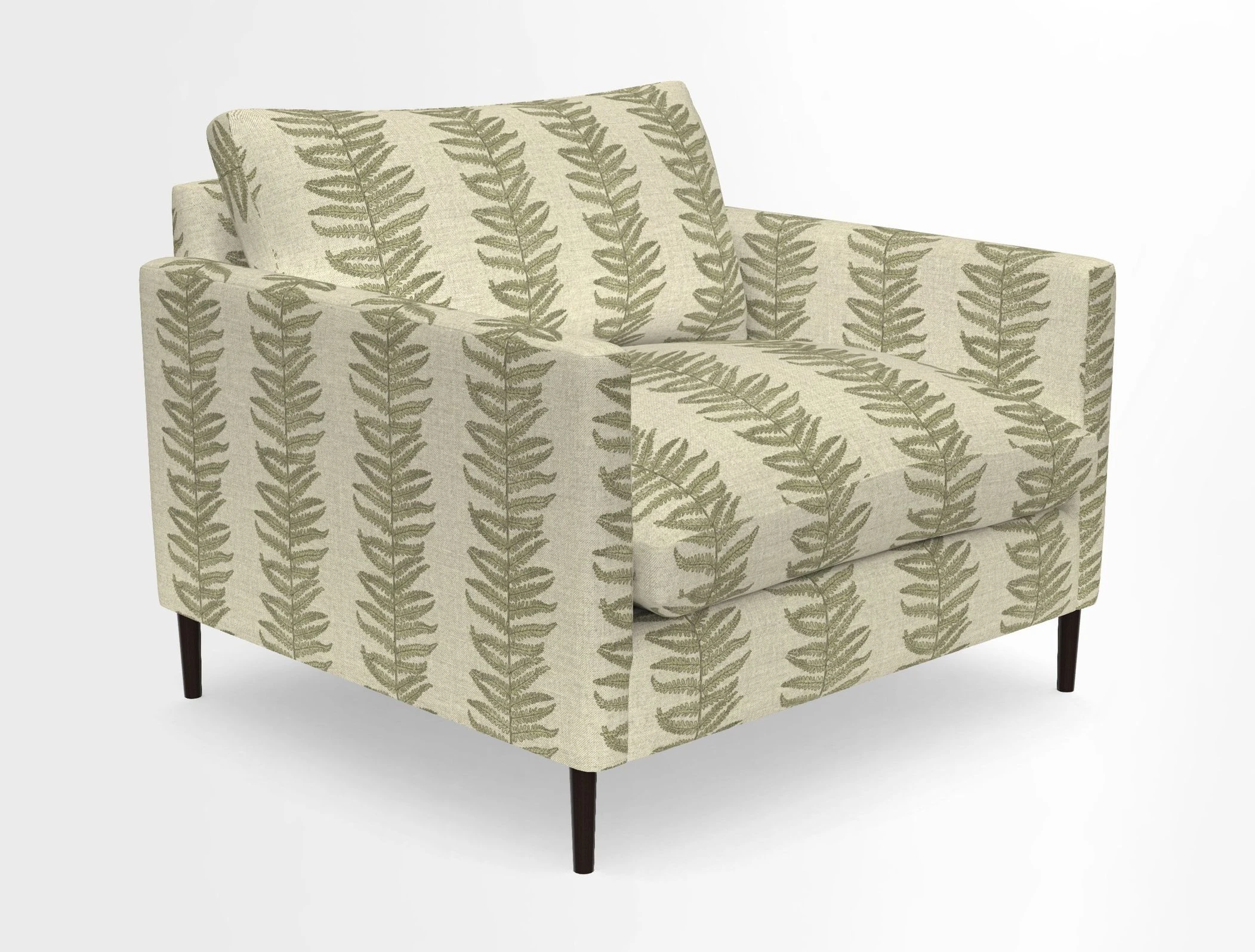 Heyshott Snuggler in Two Tone Plain Biscuit. Loose cover option available
