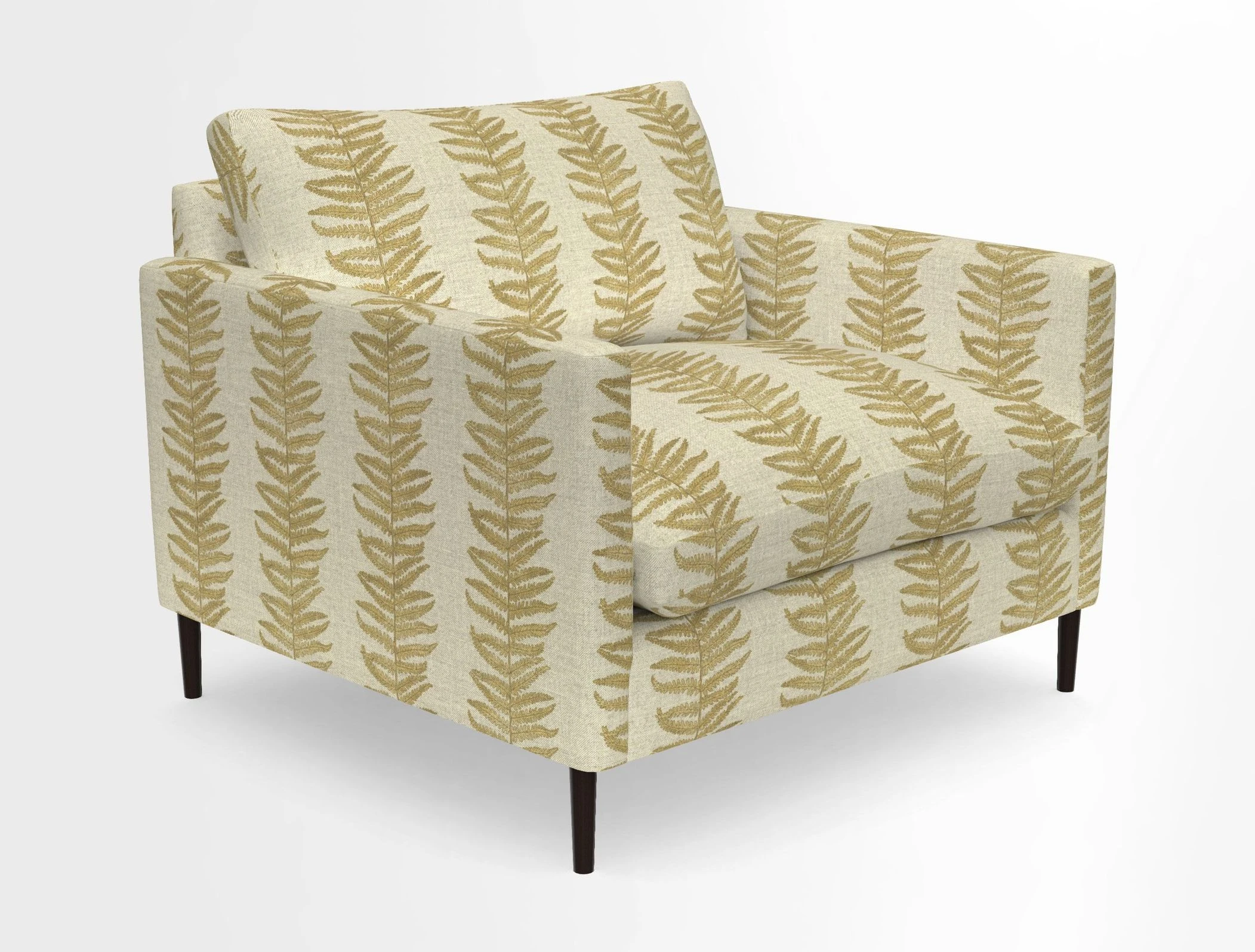 Heyshott Snuggler in Two Tone Plain Biscuit. Loose cover option available
