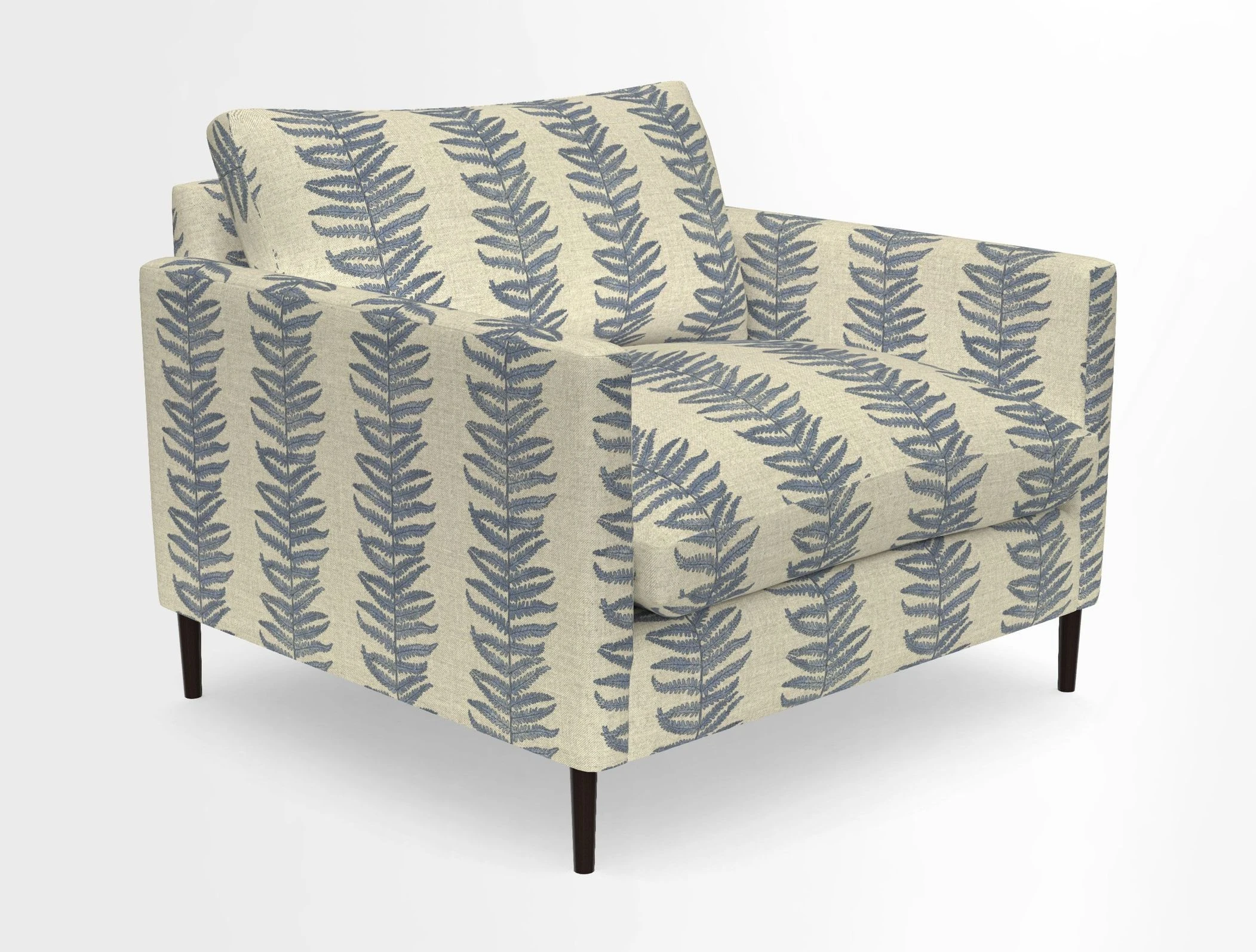Heyshott Snuggler in Two Tone Plain Biscuit. Loose cover option available