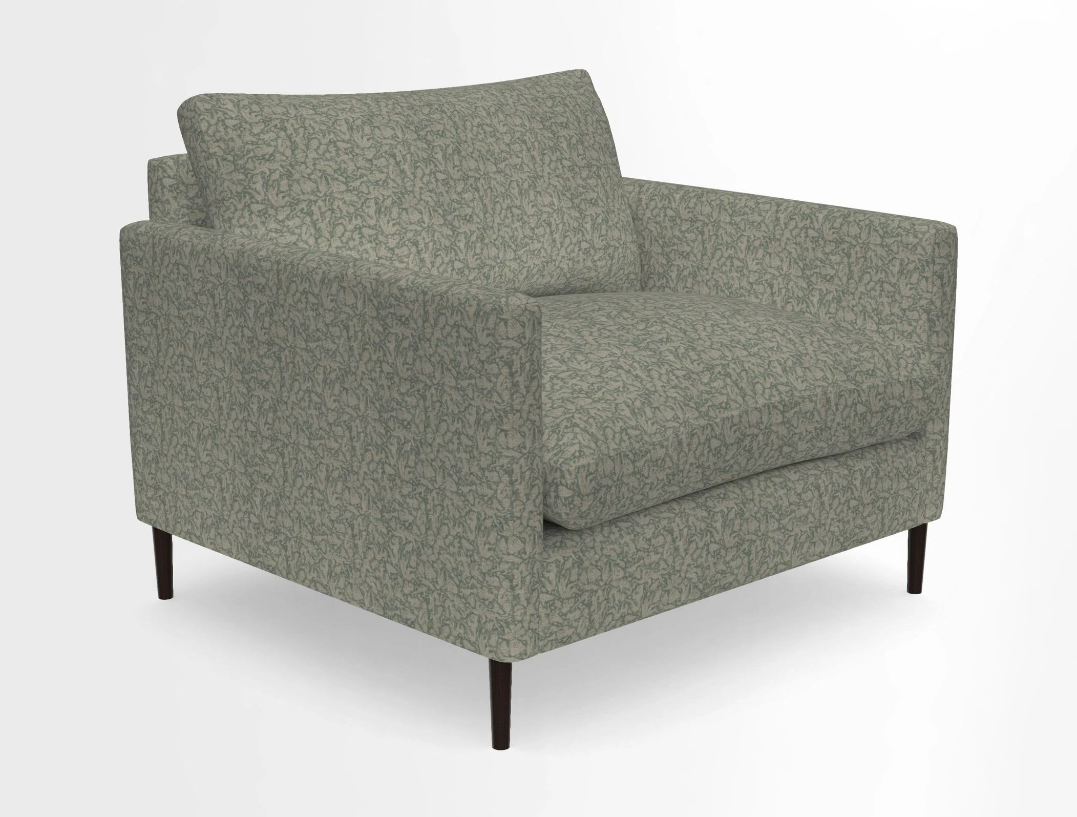 Heyshott Snuggler in Two Tone Plain Biscuit. Loose cover option available