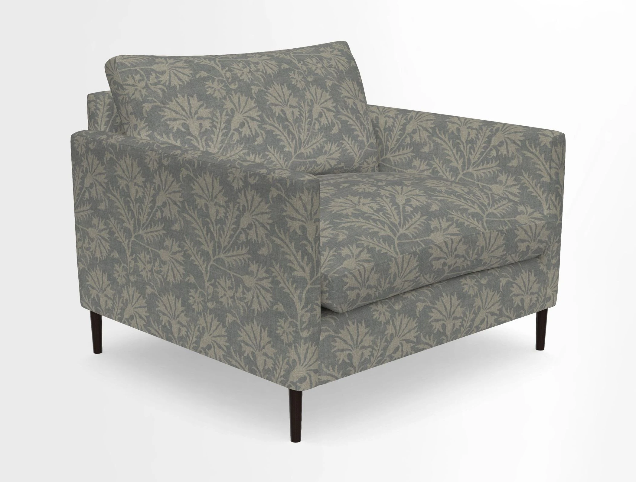 Heyshott Snuggler in Two Tone Plain Biscuit. Loose cover option available