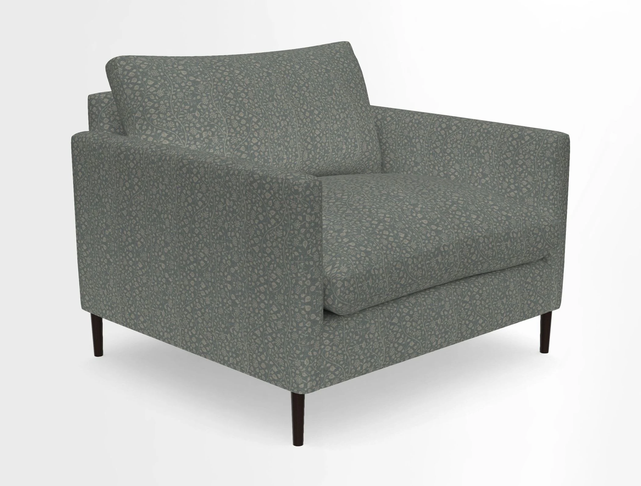 Heyshott Snuggler in Two Tone Plain Biscuit. Loose cover option available