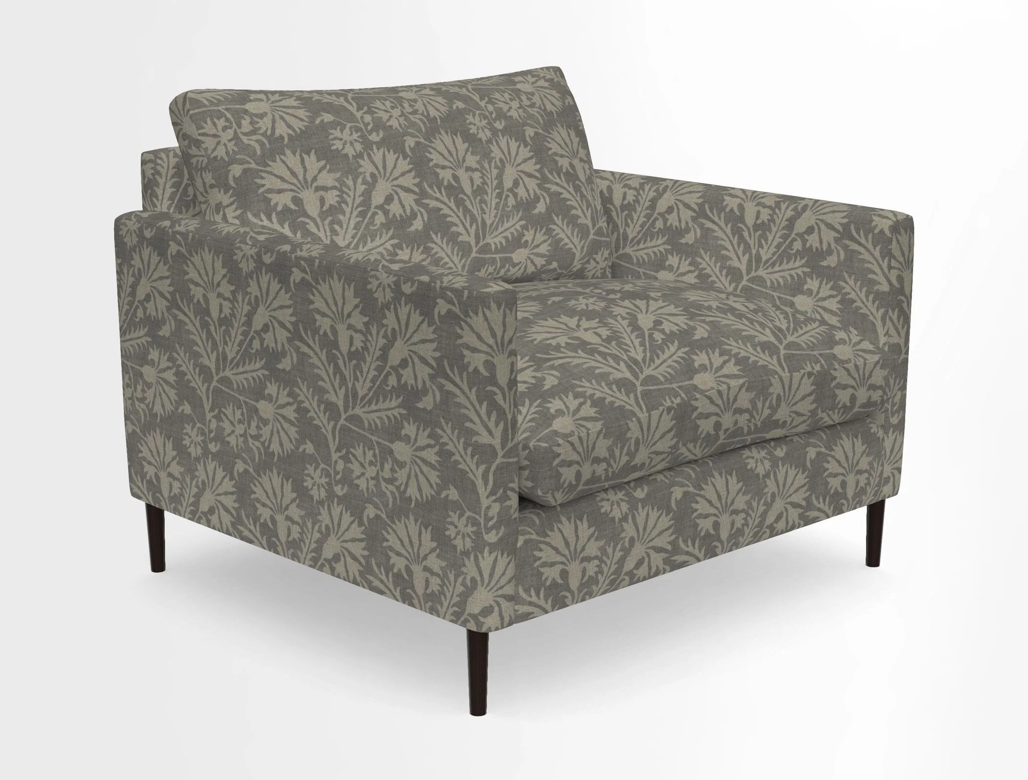 Heyshott Snuggler in Two Tone Plain Biscuit. Loose cover option available
