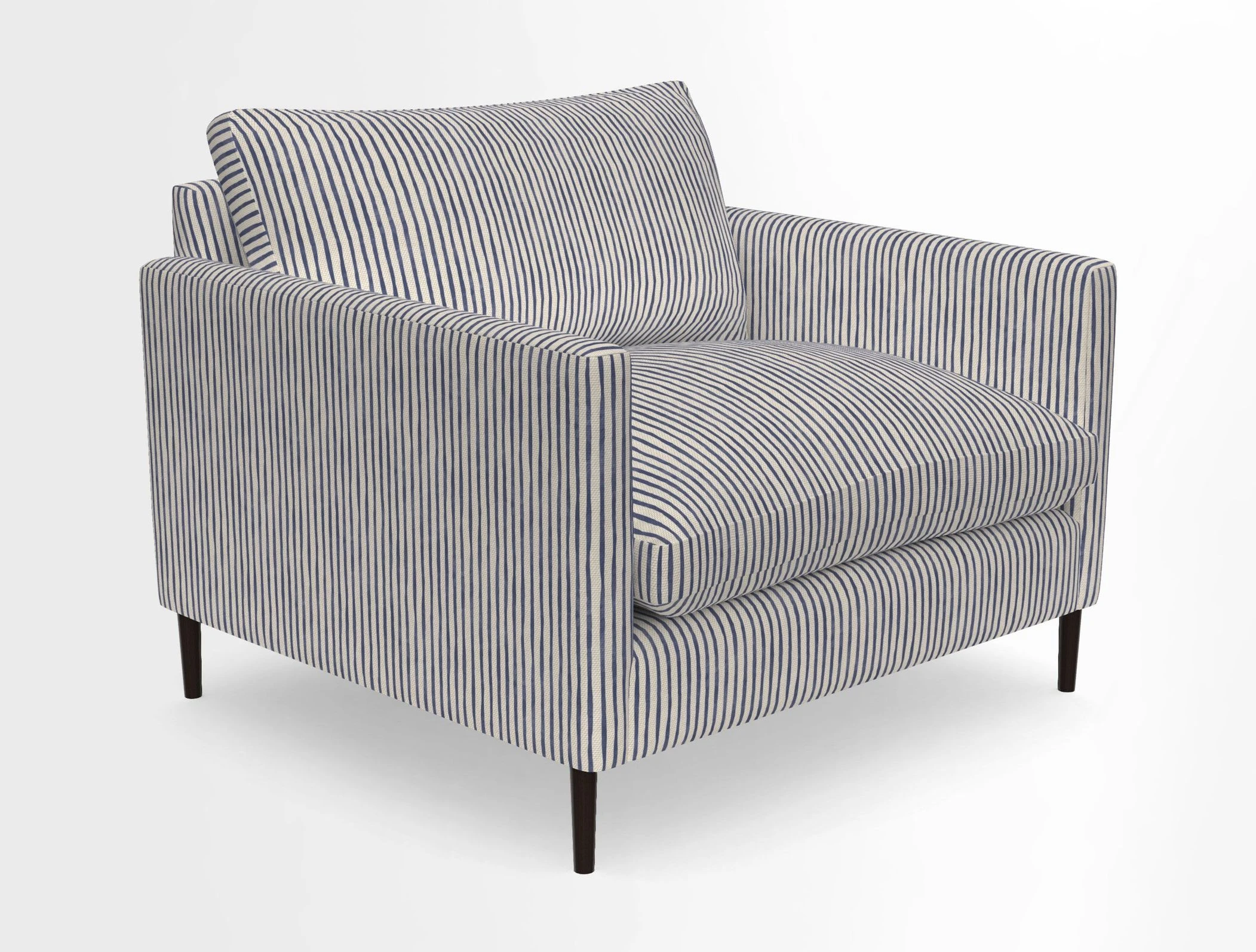 Heyshott Snuggler in Two Tone Plain Biscuit. Loose cover option available