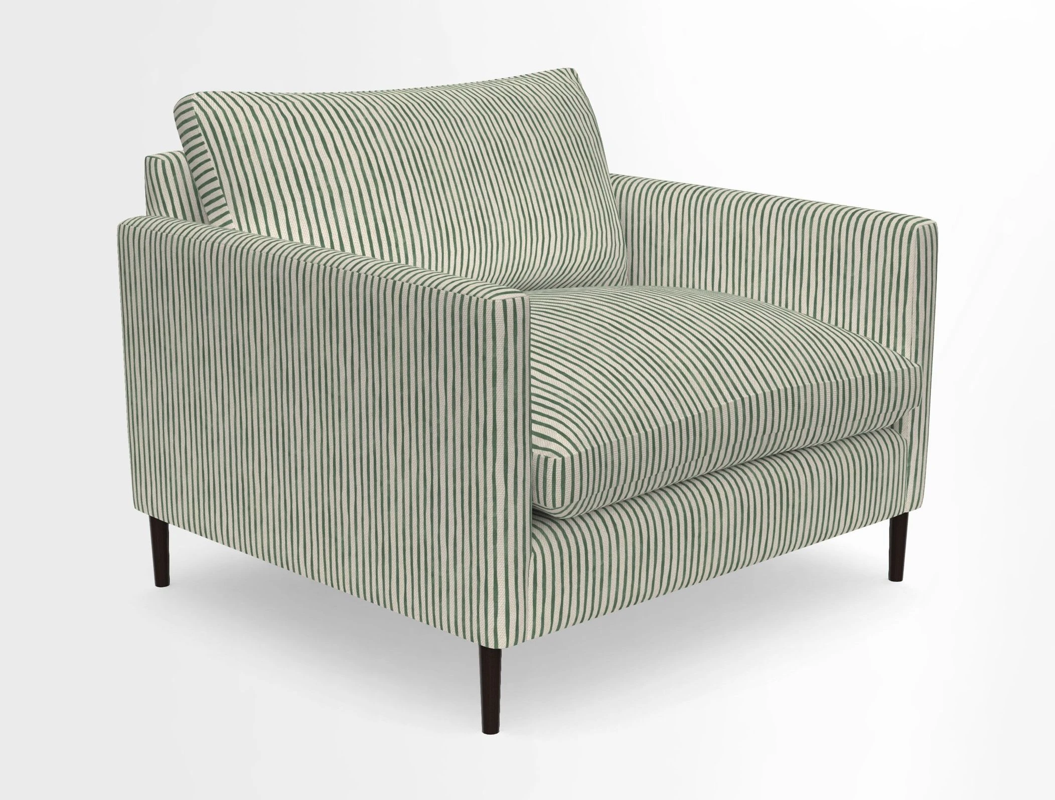 Heyshott Snuggler in Two Tone Plain Biscuit. Loose cover option available