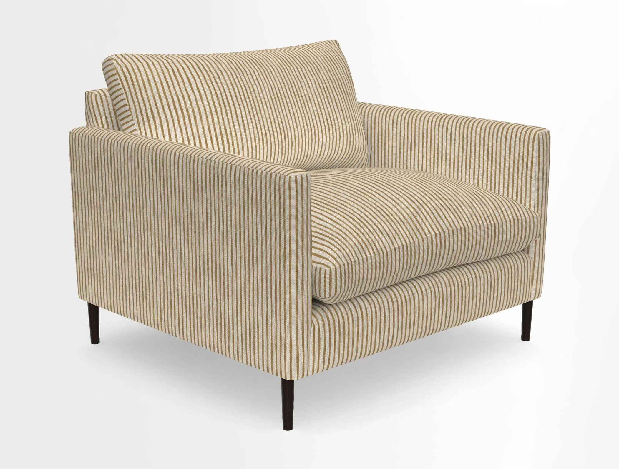Heyshott Snuggler in Two Tone Plain Biscuit. Loose cover option available