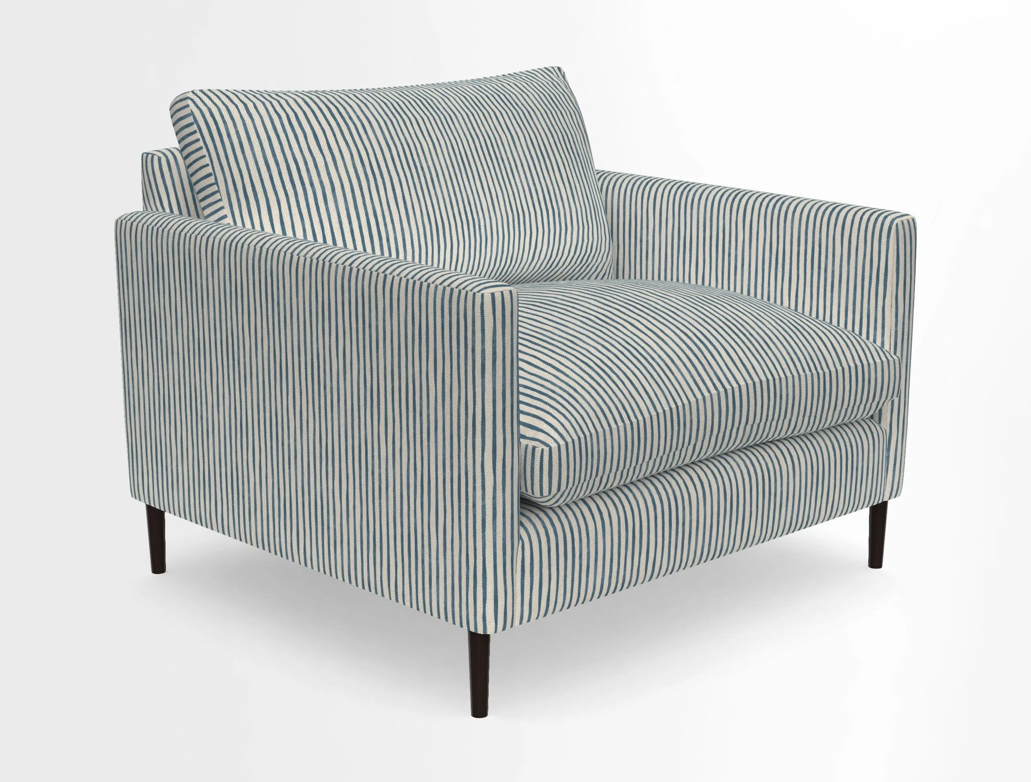 Heyshott Snuggler in Two Tone Plain Biscuit. Loose cover option available