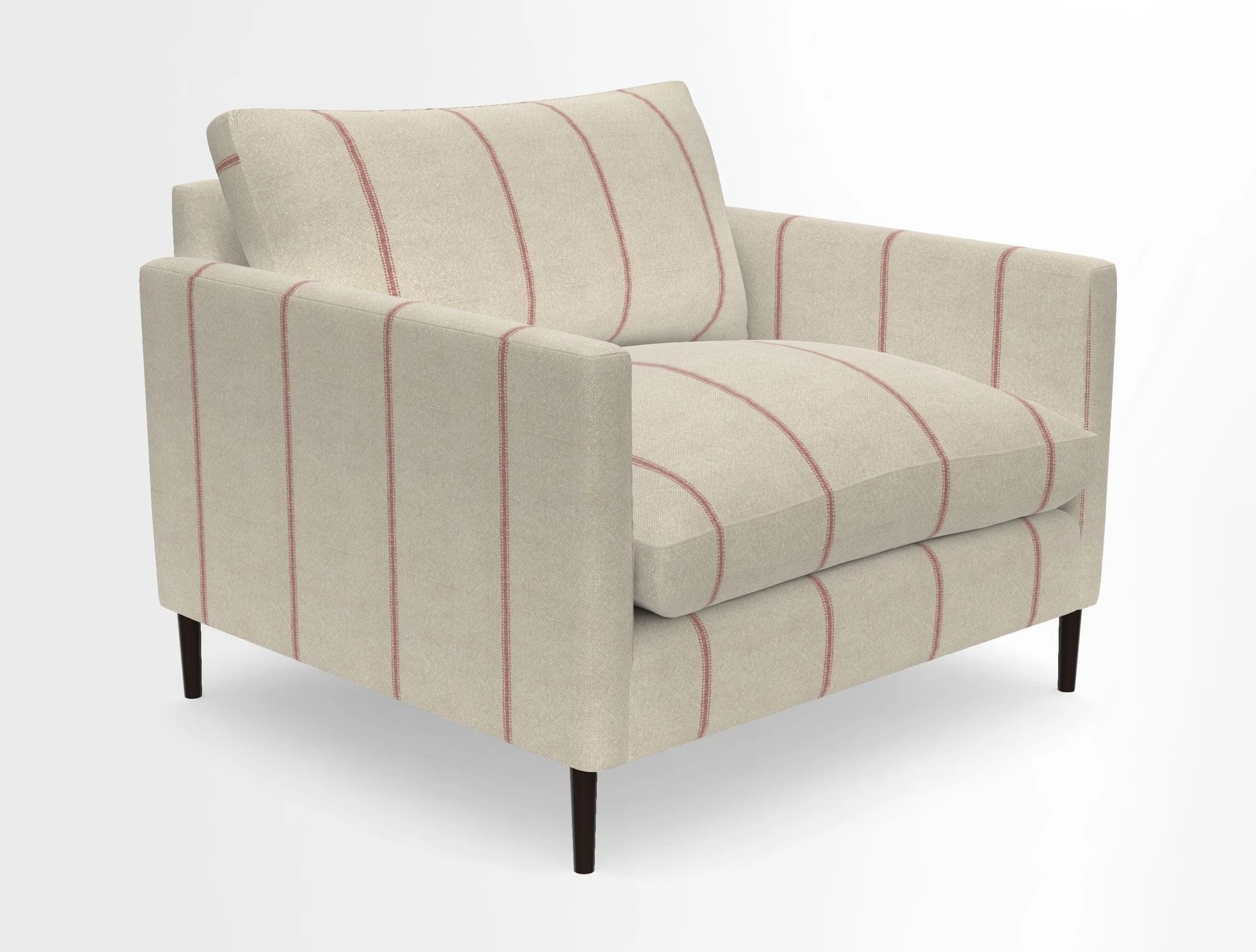 Heyshott Snuggler in Two Tone Plain Biscuit. Loose cover option available