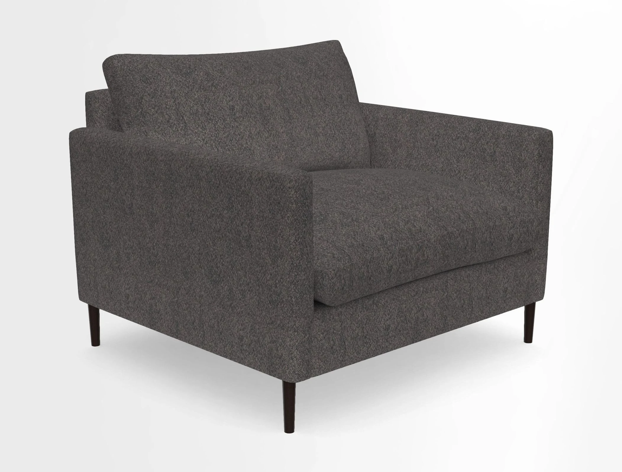 Heyshott Snuggler in Two Tone Plain Biscuit. Loose cover option available